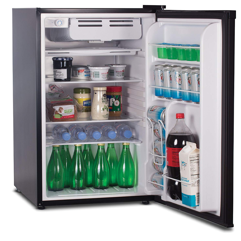 Commercial Cool 4.5 Cubic Foot Compact Mini Refrigerator with Freezer