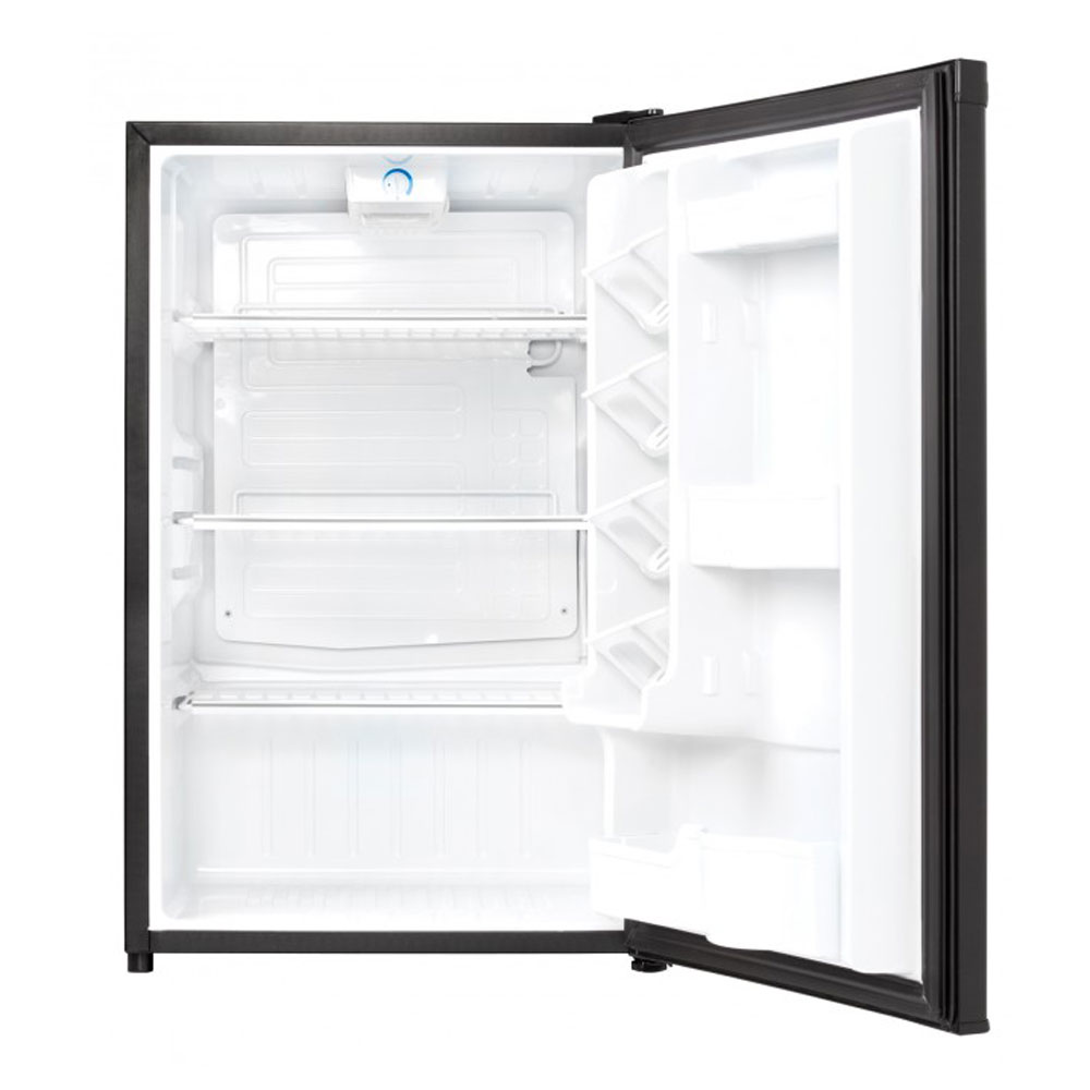 Danby Designer 4.4 Cubic Foot Steel Home Mini Fridge Compact