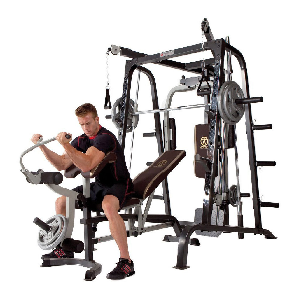 Marcy Deluxe Diamond Elite Smith Cage Home Workout Machine
