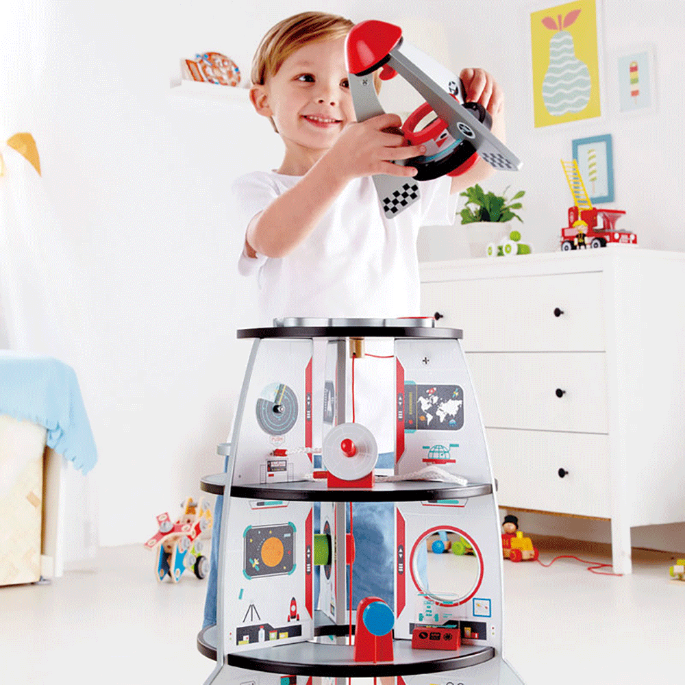 hape wooden scooter