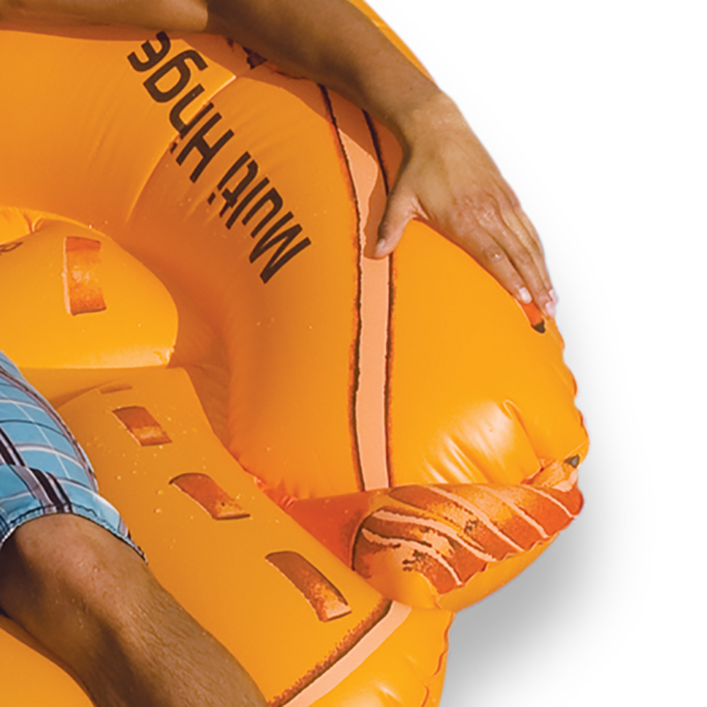 Swimline Giant Inflatable 62 Inch Baseball Glove Swimming Pool Float