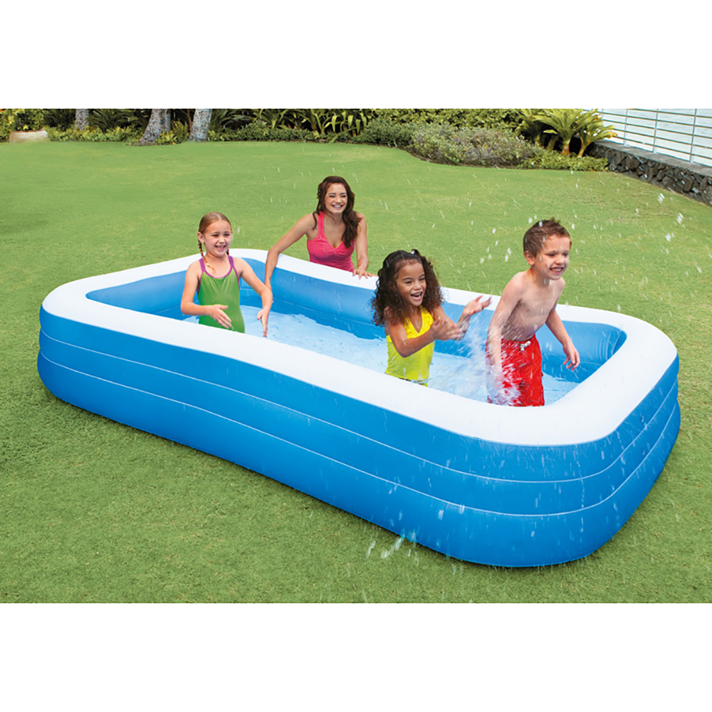 Intex Swim Center 72 X 120 Family Backyard Inflatable Swimming
