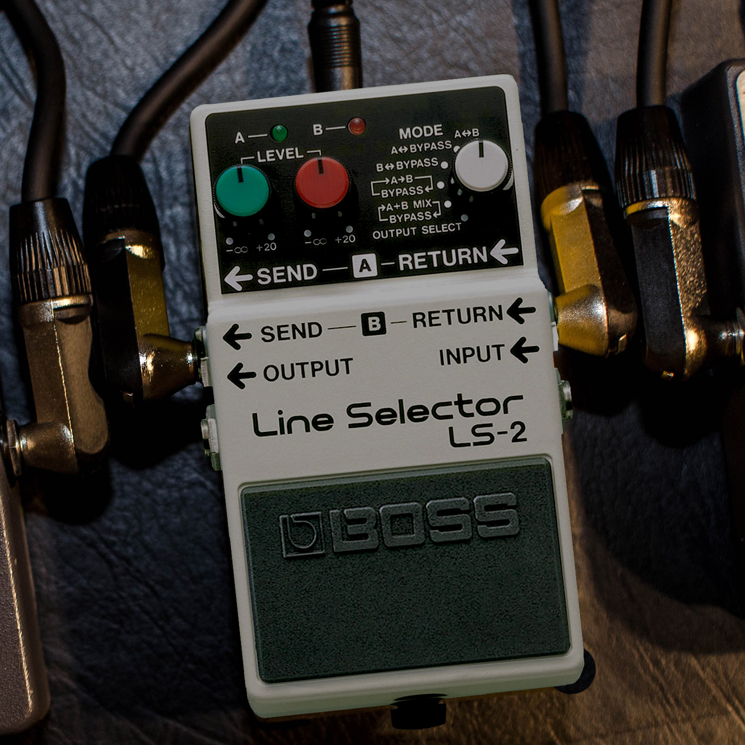 Boss LS2 Line Selector Battery Power Multi Effect Electric Guitar Pedal (2 Pack) 761294022849 eBay