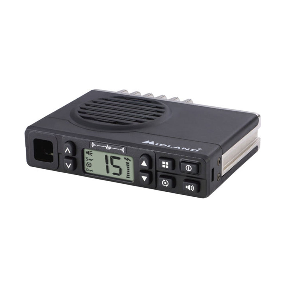 Midland Micromobile MXT90 GMRS 15 Channel 2 Way Radio with Antenna