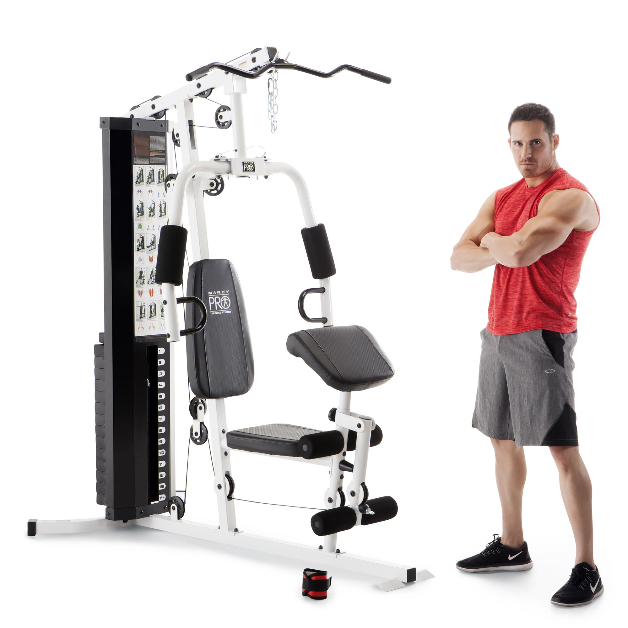 Marcy DualFunctioning Upper Lower Body Fitness Workout 150Pound Stack