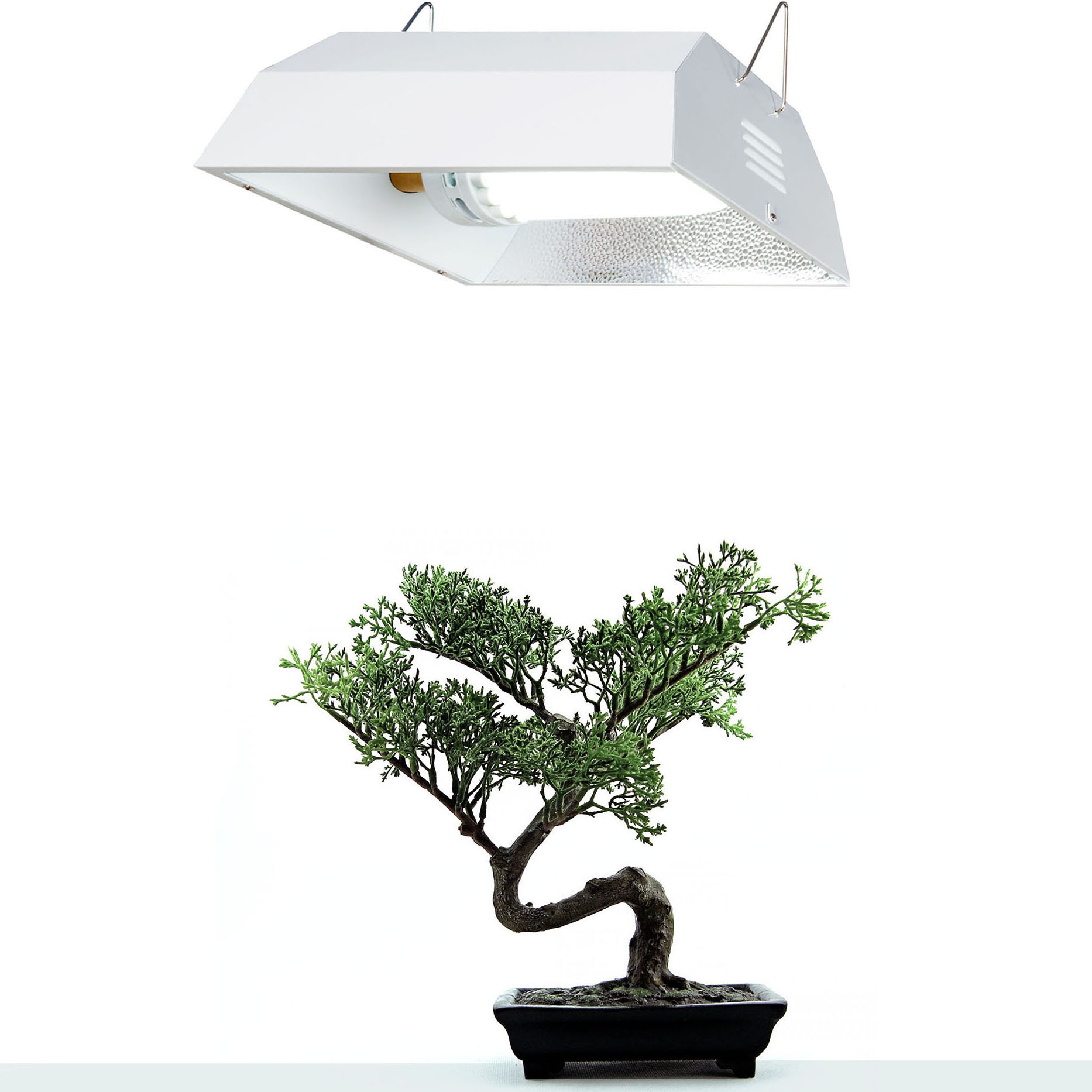 HydroFarm Hydroponics Compact Fluorescent Lighting Fixture with Lamp (2