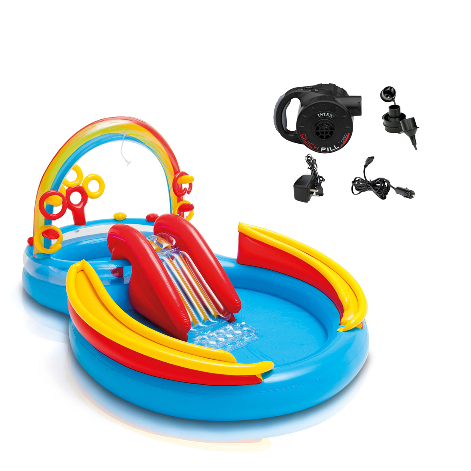intex inflatable pool pump