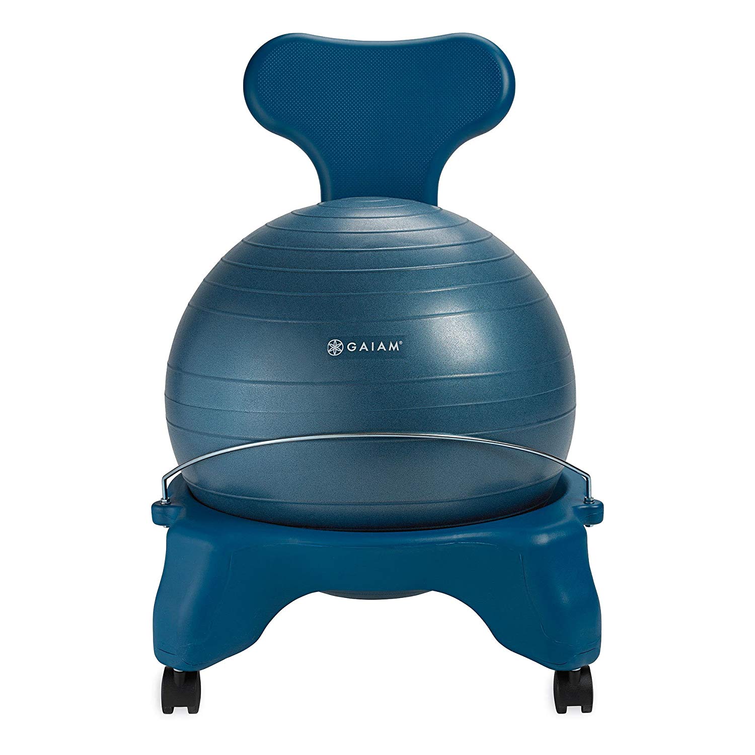 Details About Gaiam Classic Gym Yoga Exercise Fitness Balance Ball Office Desk Chair Ocean