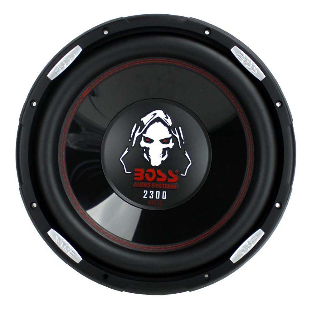 Boss Phantom 12 Inch 2300 Watt Max Power Car Audio Subwoofer with DVC
