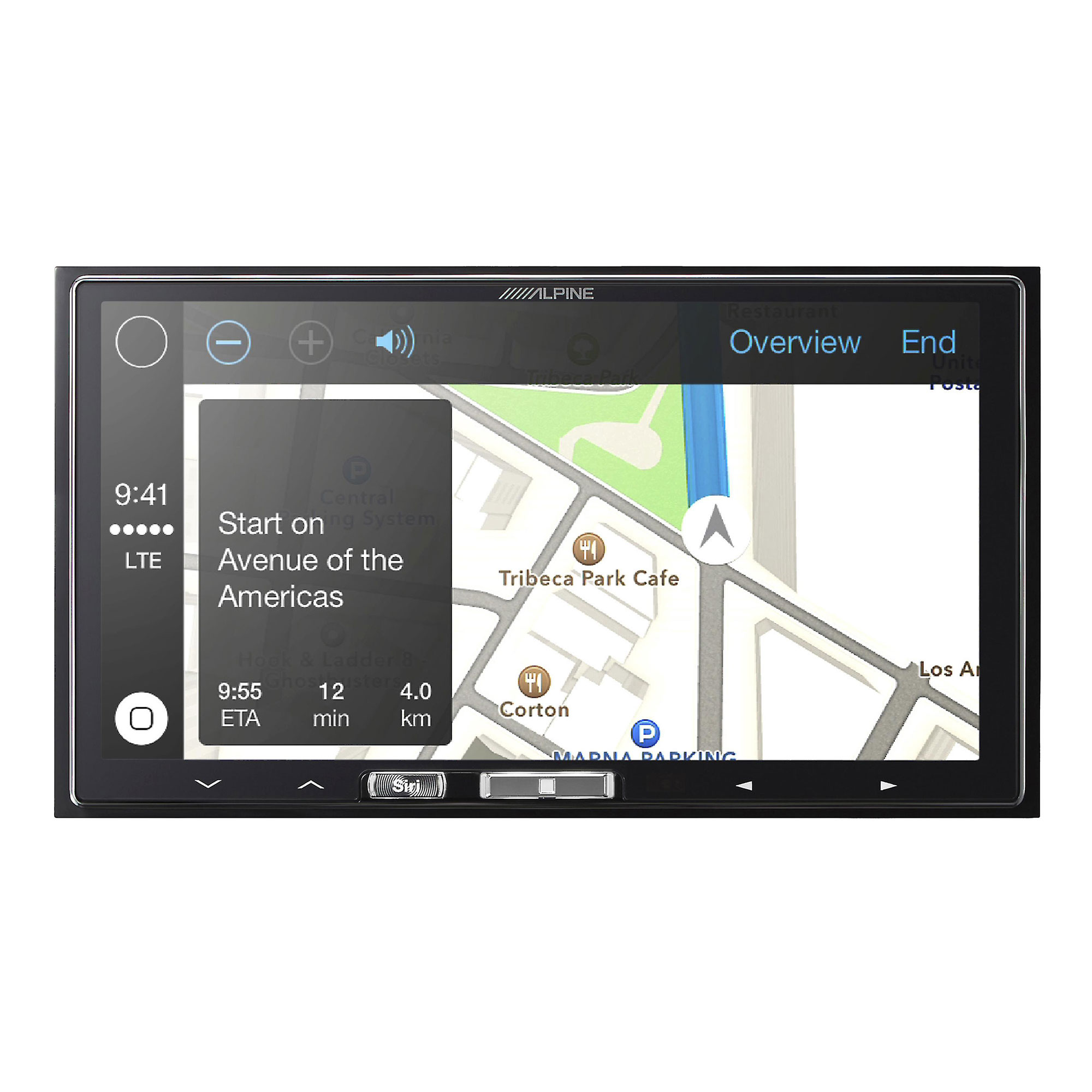 Alpine 7Inch InDash Touchscreen Receiver w/ Wireless Apple CarPlay