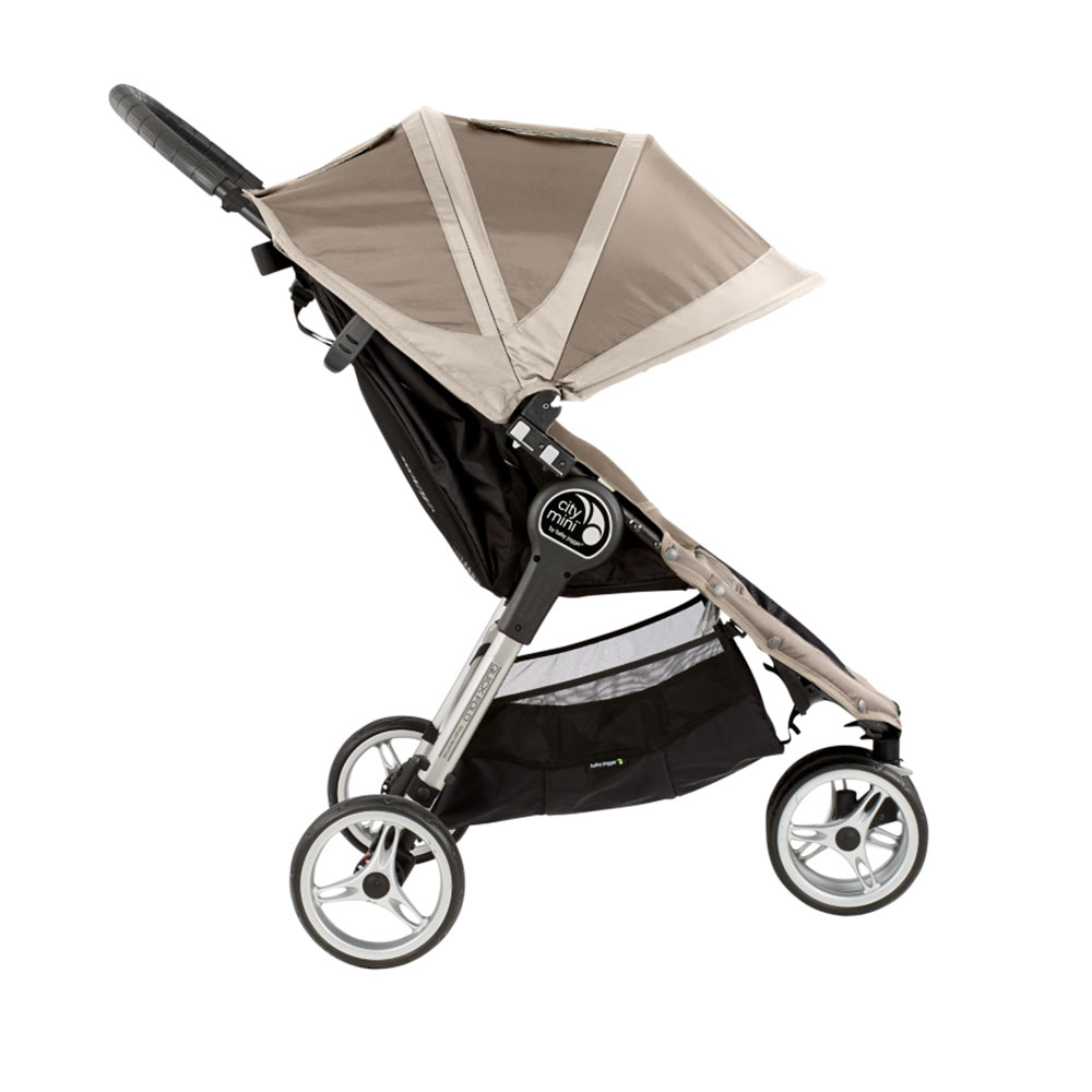 Baby Jogger City Mini Lightweight Folding Compact Travel Stroller, Sand/Stone eBay