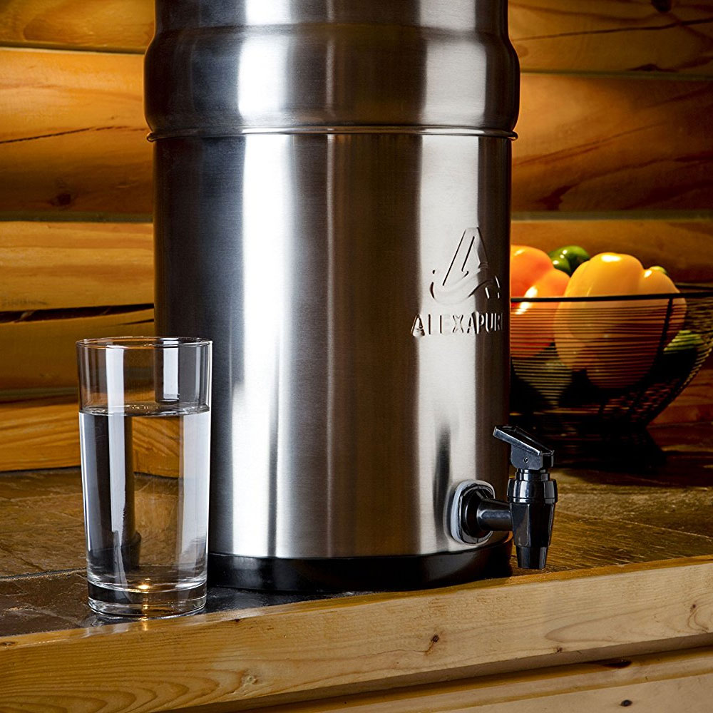 metal water filtration system