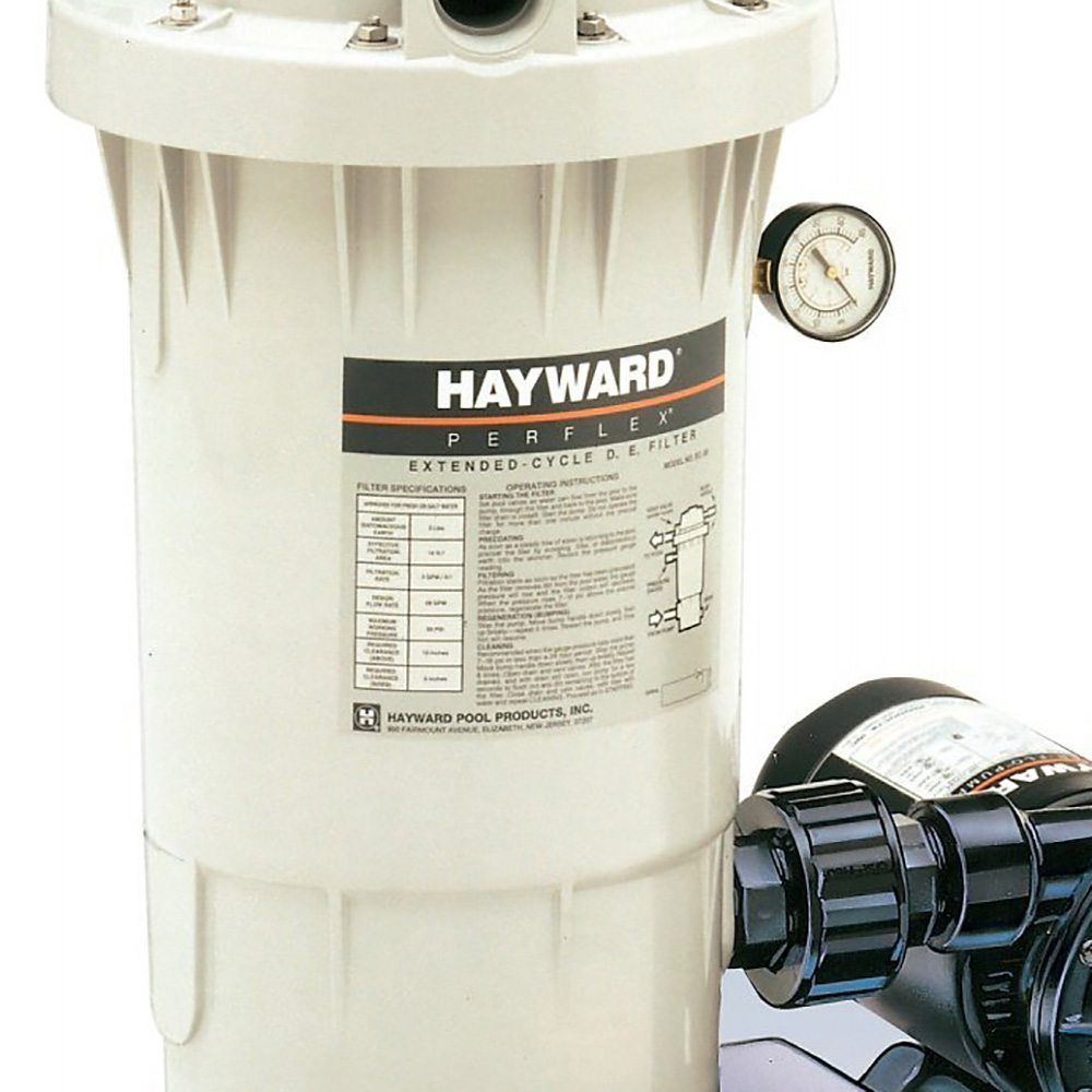Hayward Perflex Extended-Cycle 40 GPM DE Filter Pool Pump