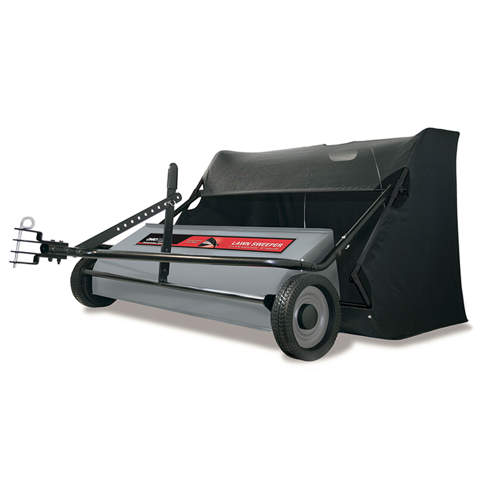 Ohio Steel 42 Inch 22 Cu. Ft. Tow Pull Behind Leaf Yard Lawn Sweeper Collector eBay