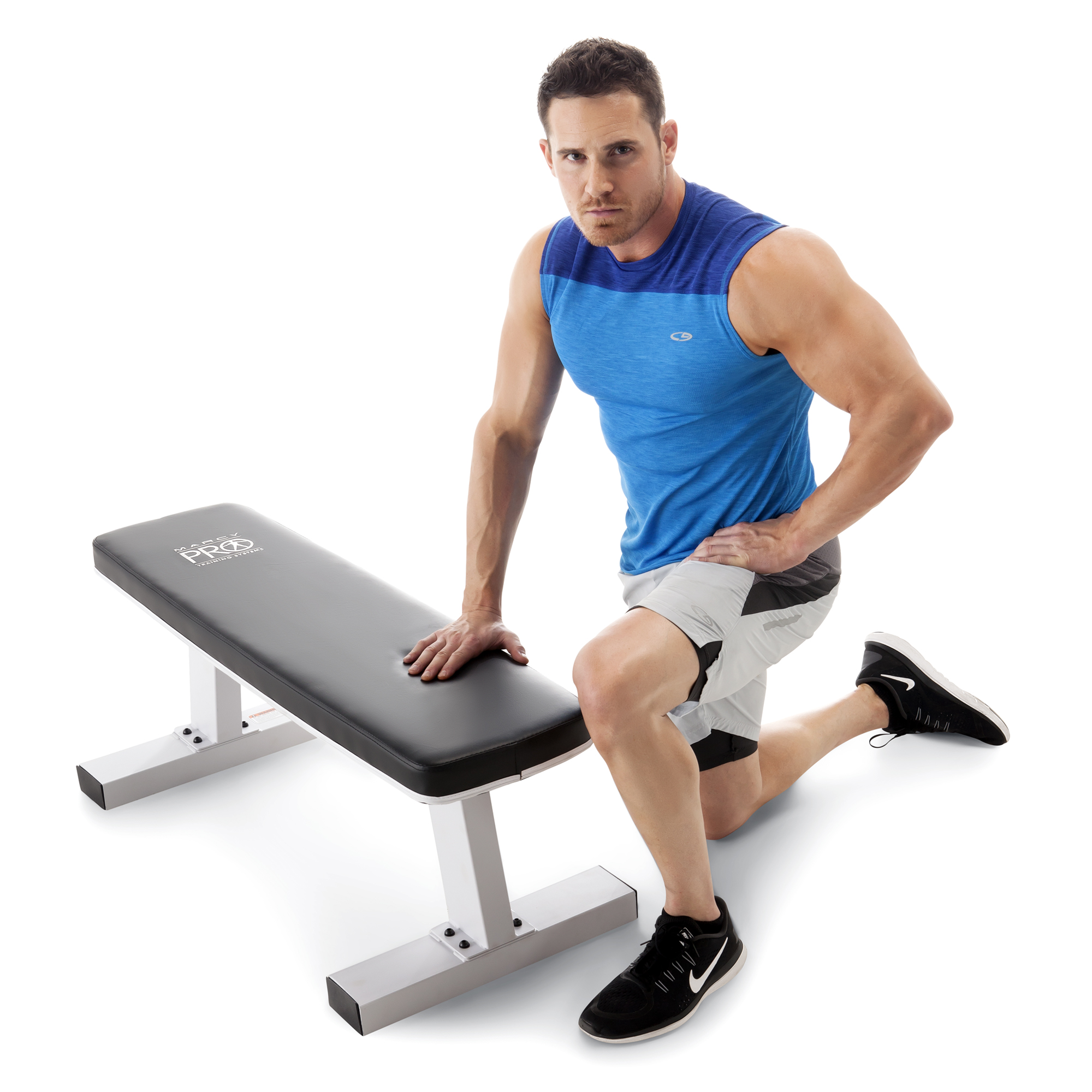 Marcy Home Gym Exercise Fitness Training Workout Flat Board Weight