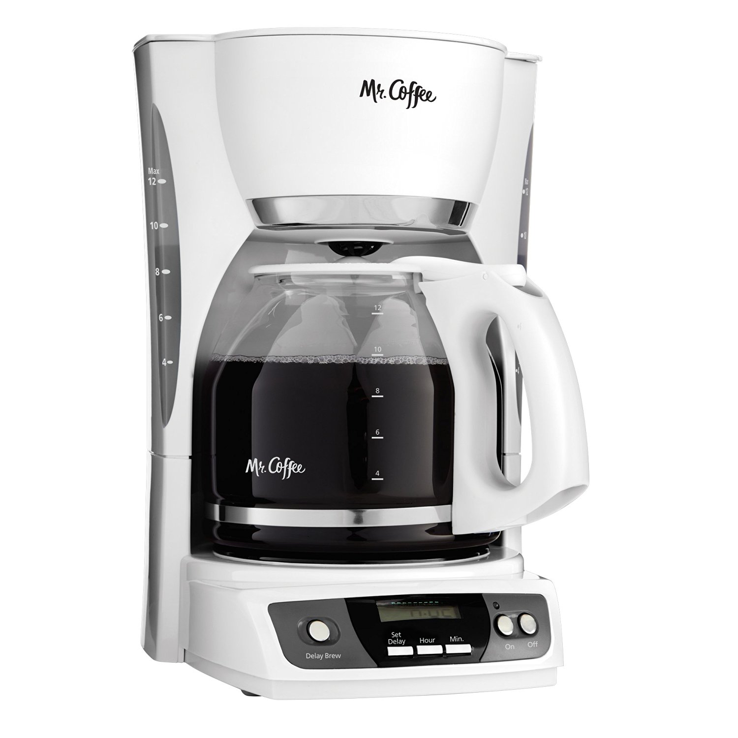 Mr. Coffee CGX20 Digital 12 Cup Programmable Coffeemaker Machine Maker