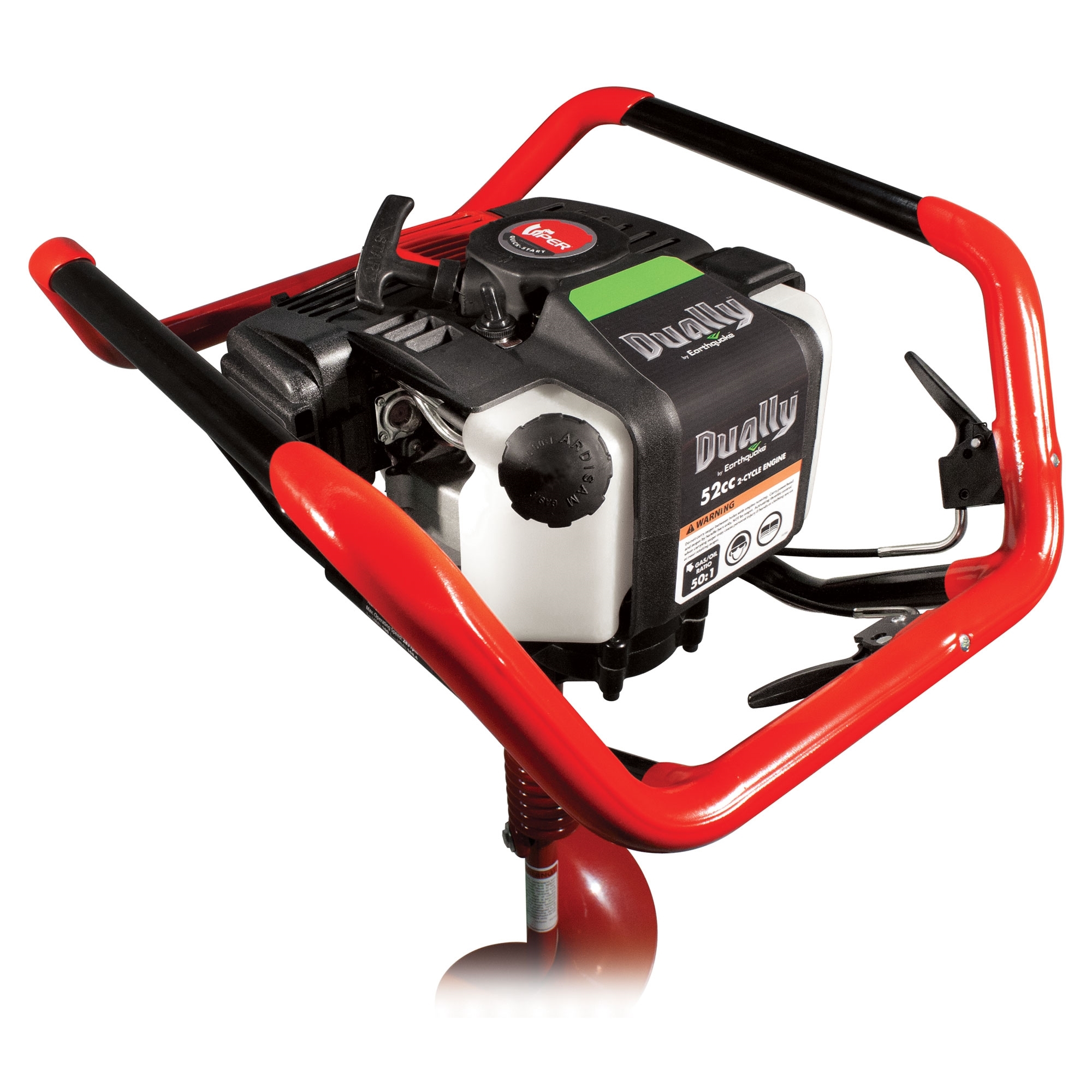 Earthquake 10310 Dually Viper 52cc 2Cycle Gas Power Hole Earth Auger Powerhead eBay