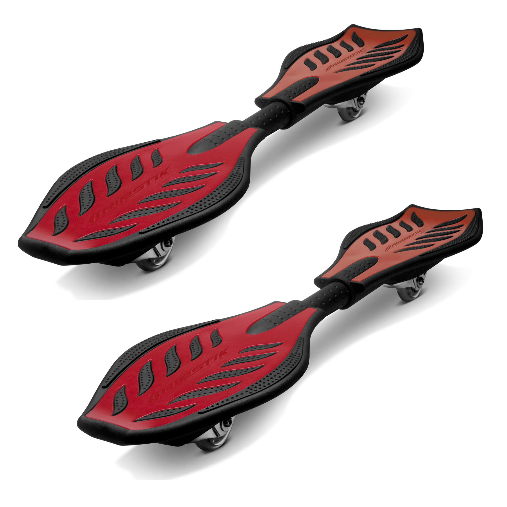 Razor RipStik Classic Twist & Go Two Wheel Skateboard (Red) (2 Pack