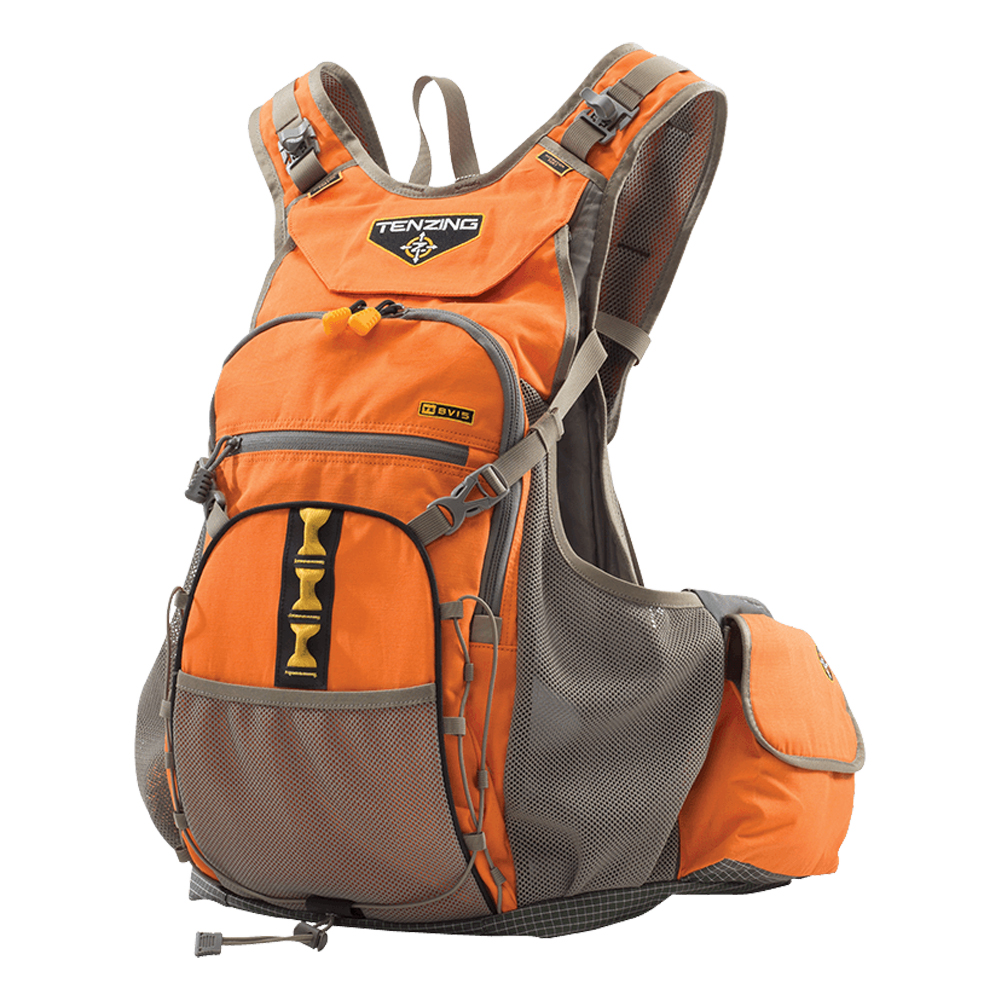 Tenzing TZ BV16 Blaze Orange Upland Bird Hunting Strap Vest Backpack