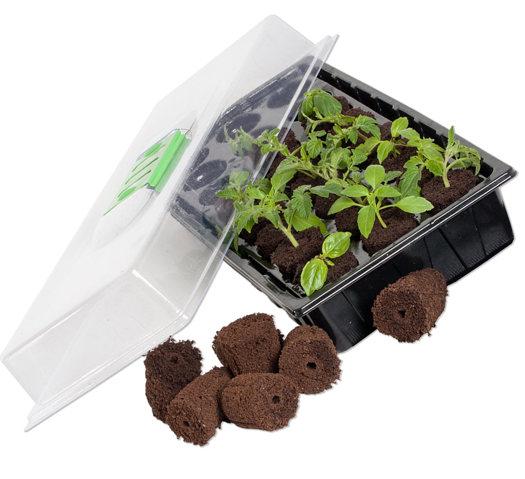 Hydrofarm Jump Start 24Cell Grow Plug Mini Indoor Germination Station JS24GP eBay