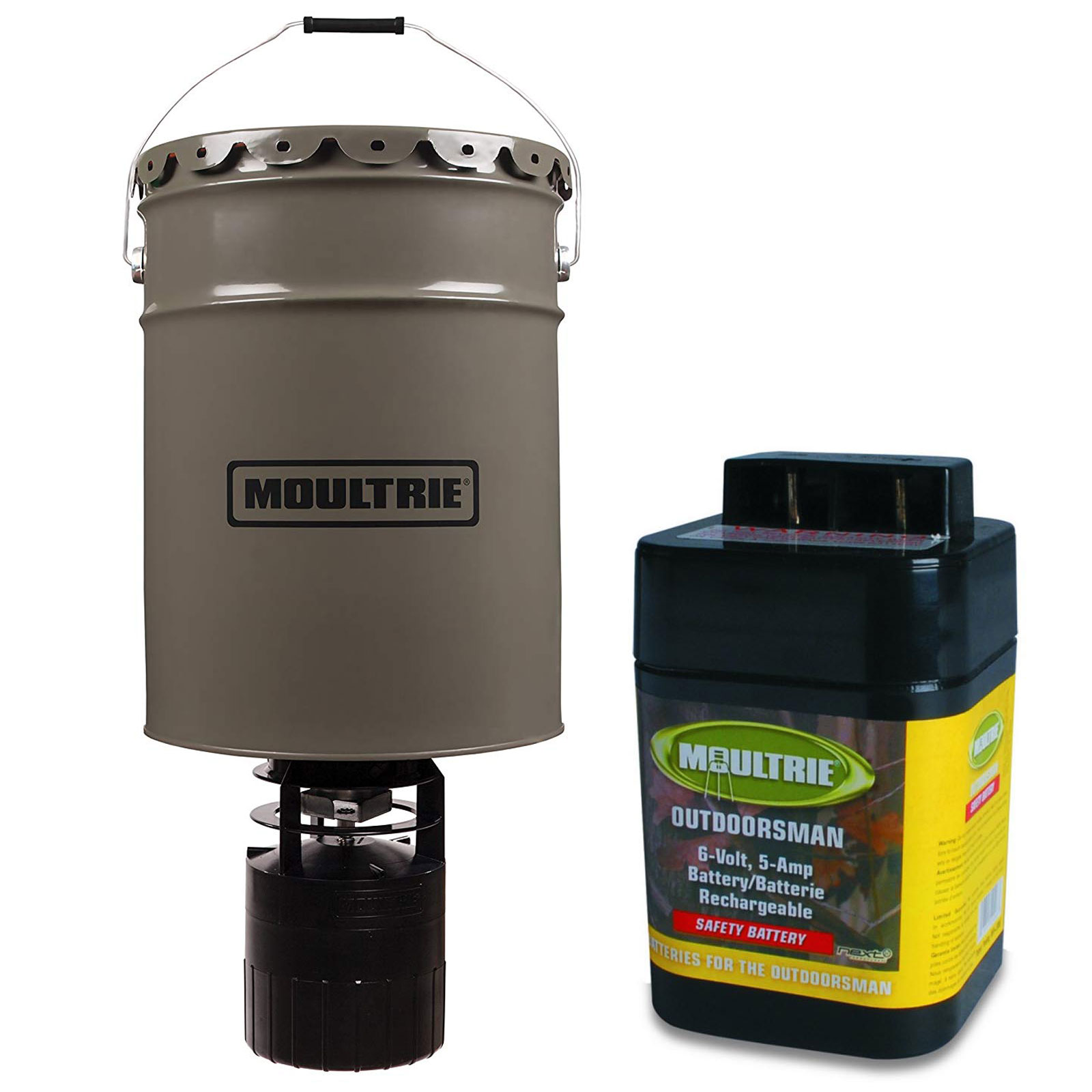 New Moultrie 6 5 Gallon Pro Hunter Bucket Style Hanging Feeder