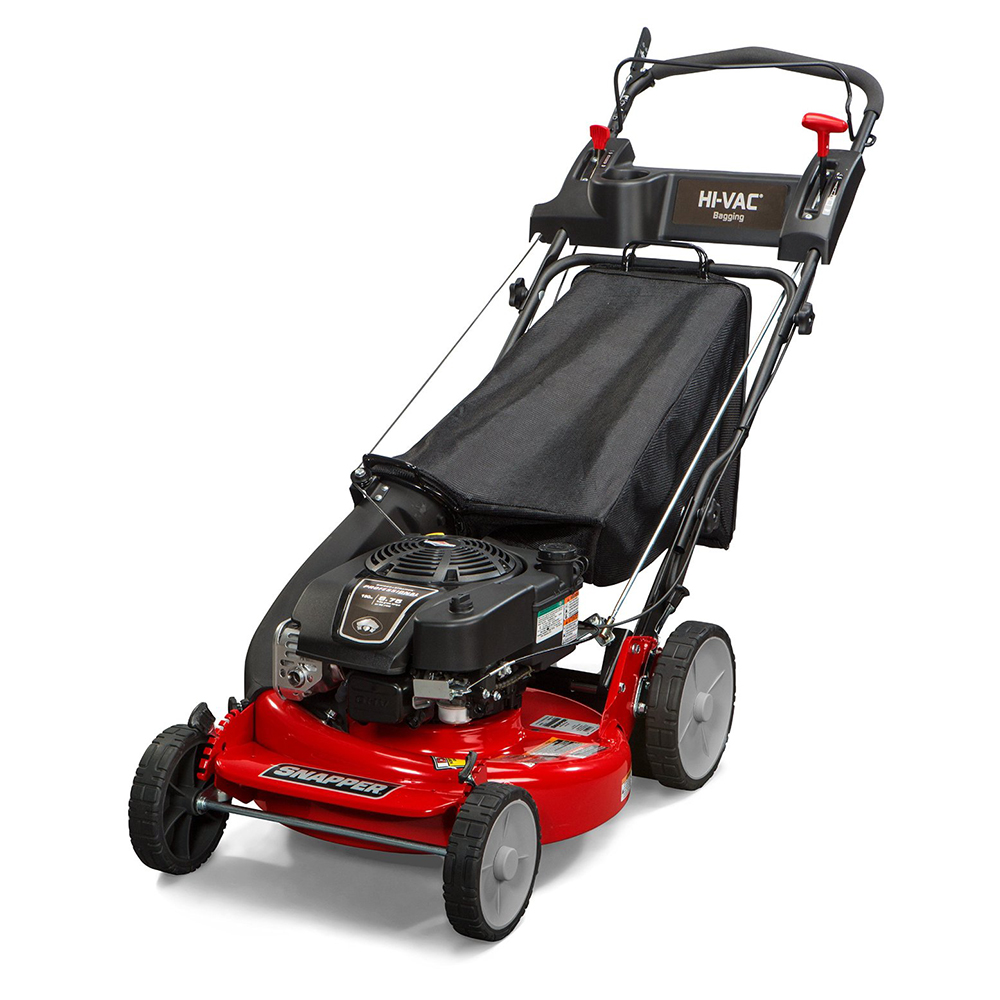 Snapper HI VAC 21 Inch Self Propelled Walk Behind Bag Lawn Mower MOW