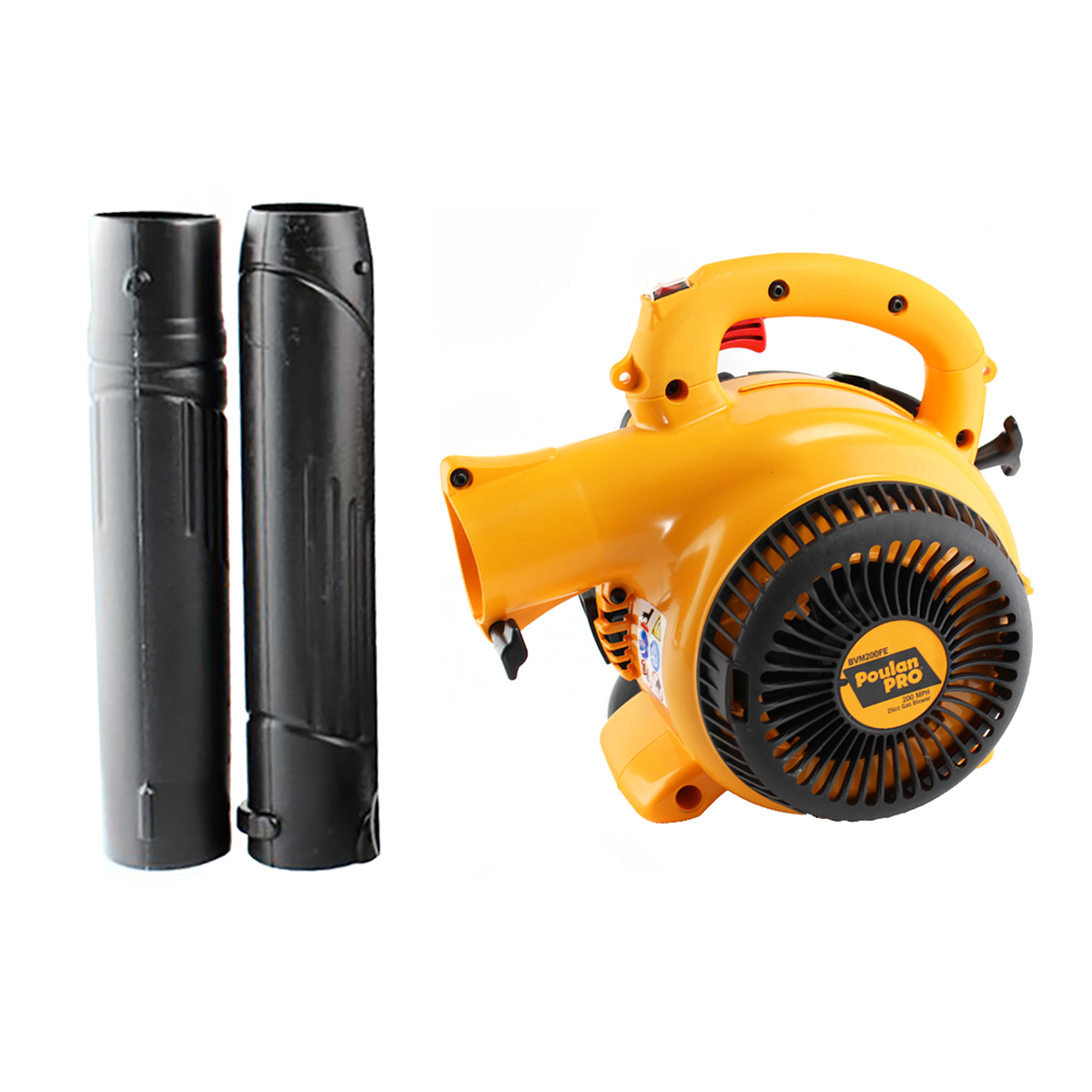 Poulan Pro BVM200FE 25CC 2 Cycle Gas Leaf Debris Handheld Blower 200
