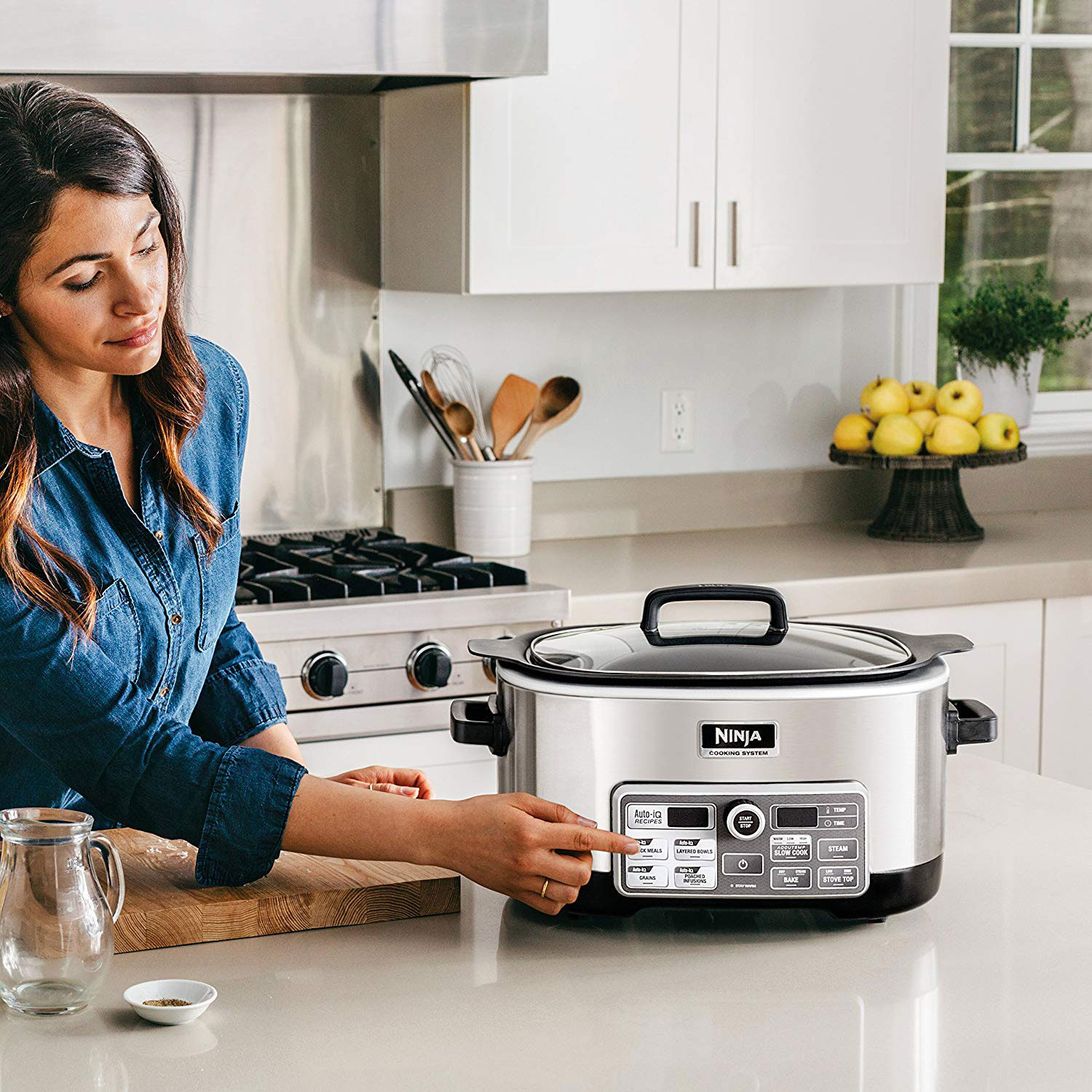 Ninja Multifunctional 6 Quart Pre Programmed Slow Cooker (Certified Refurbished) 752830199675 eBay