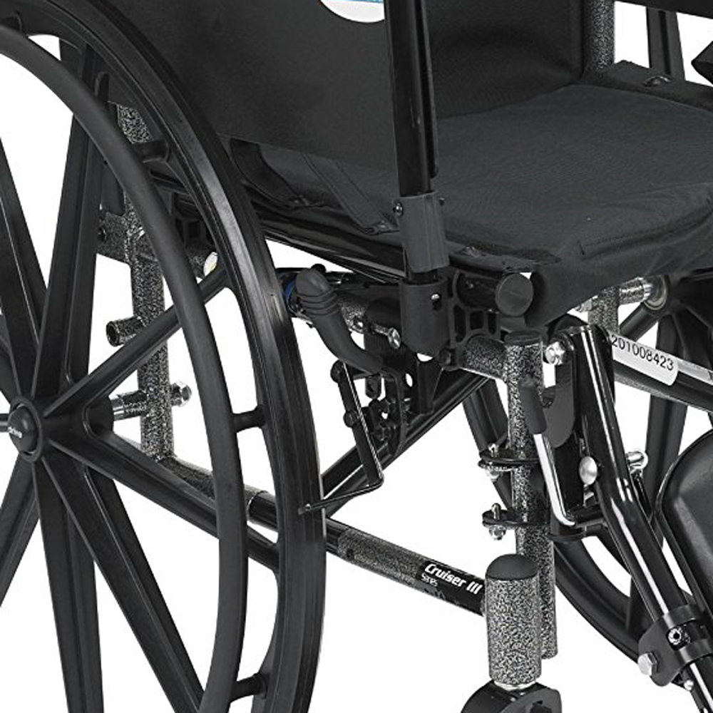 Drive Medical K320DFAELR Cruiser III Lightweight Manual Mobility