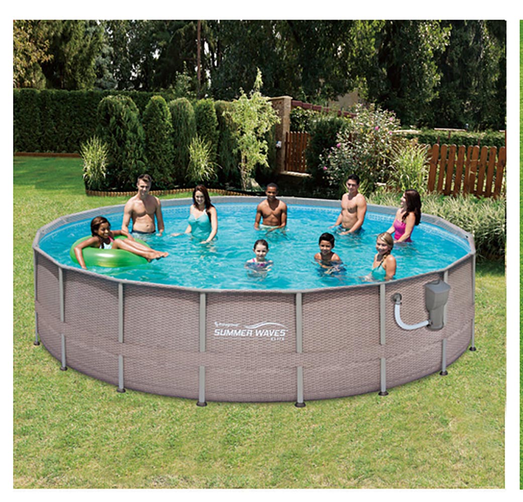 Creative Summer Waves 18 X48 Metal Frame Above Ground Swimming Pool Info