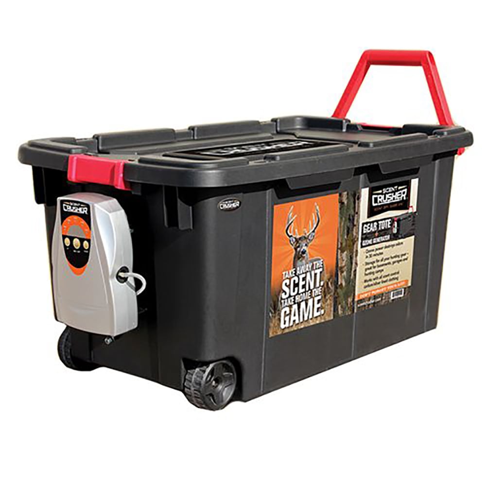 Scent Crusher 40 Gallon Portable Hunting Gear Tote Container w/ Ozone