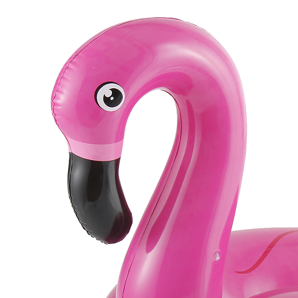 glitter flamingo pool float