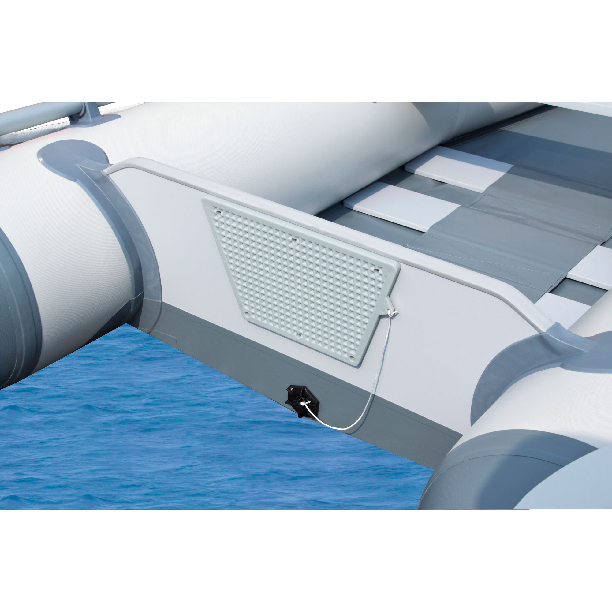 Bestway Hydro Force 91 Inch Caspian Pro Inflatable Boat Set with Oars