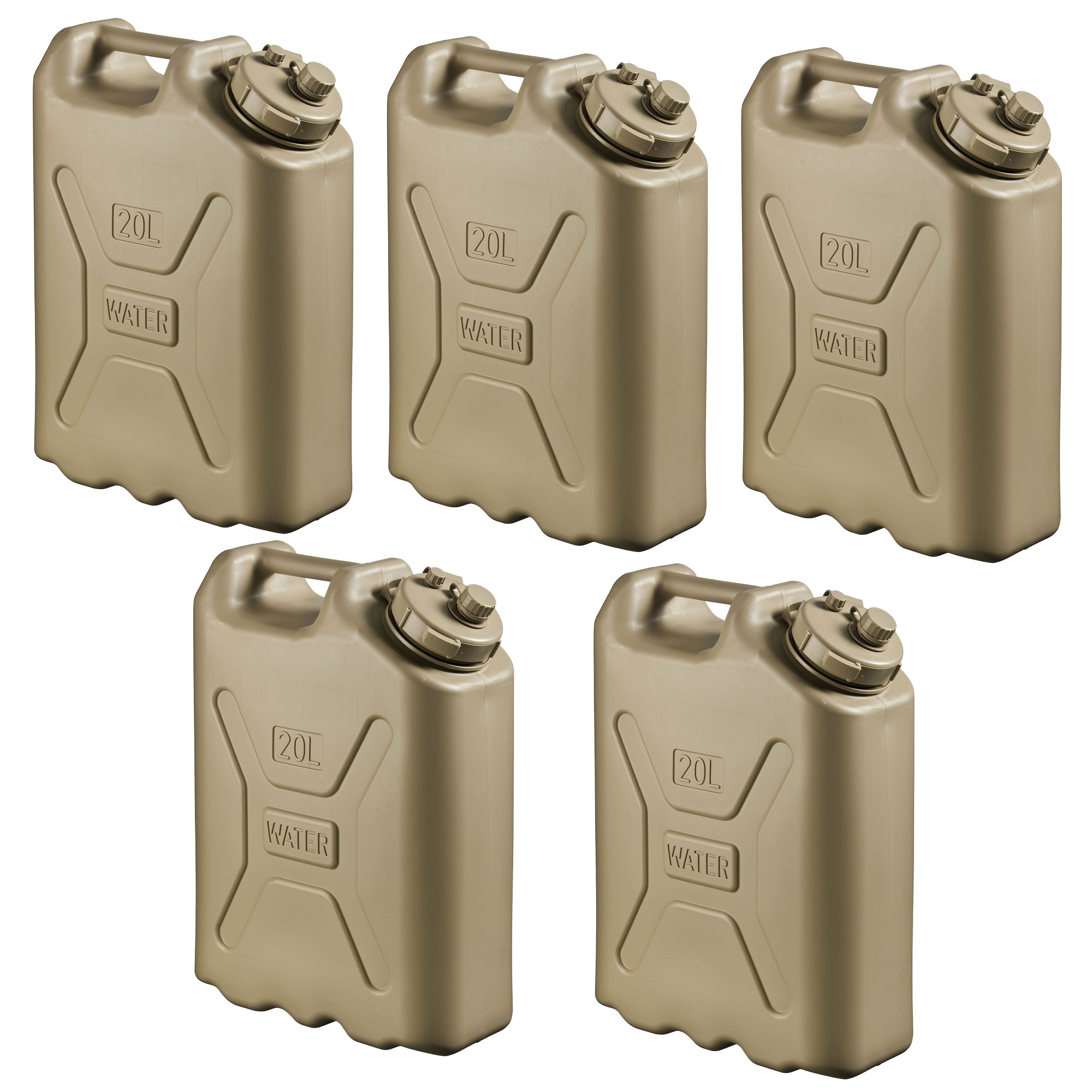 Scepter Lightweight BPA 5 Gallon 20 L Portable Water Storage Container