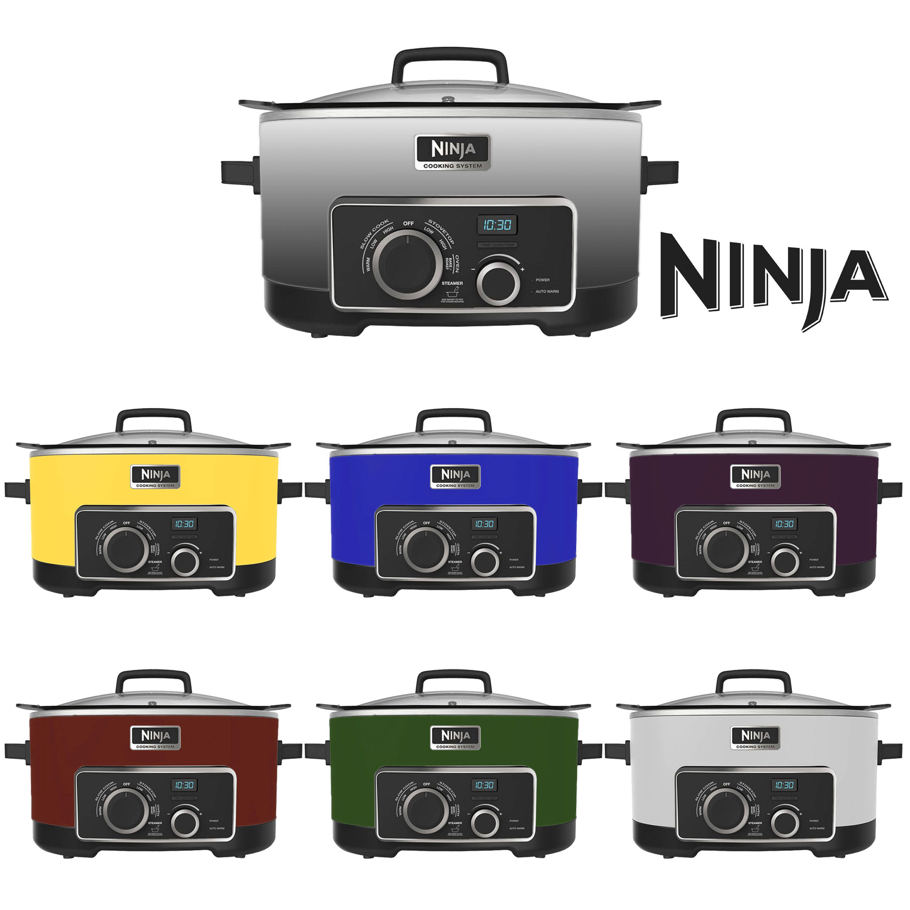 Ninja Multi Cooker 4in1 6Quart Digital Cooking System (Certified