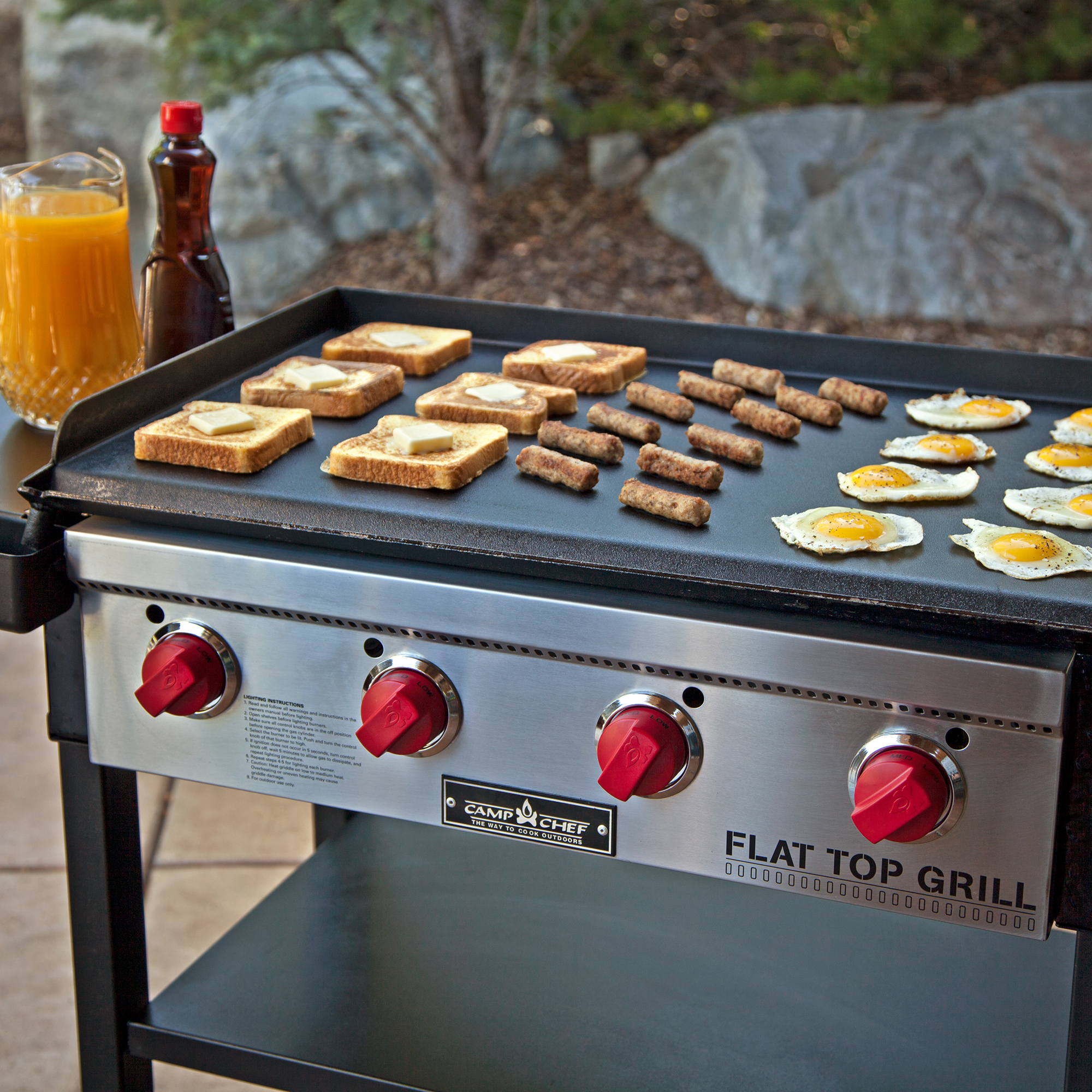 camp chef griddle and grill