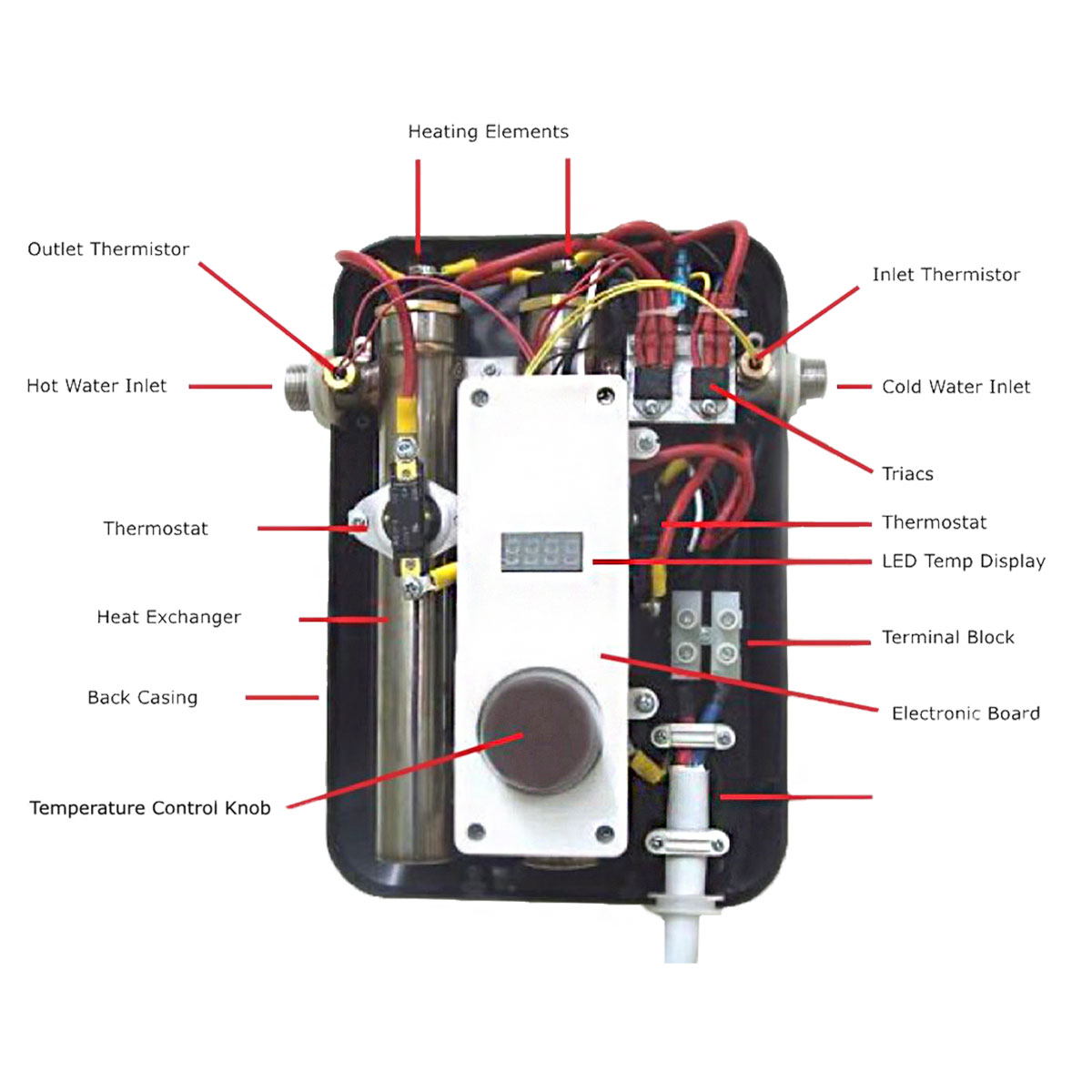Eemax HA018240 HomeAdvantage II Residential Tankless Electric Hot Water