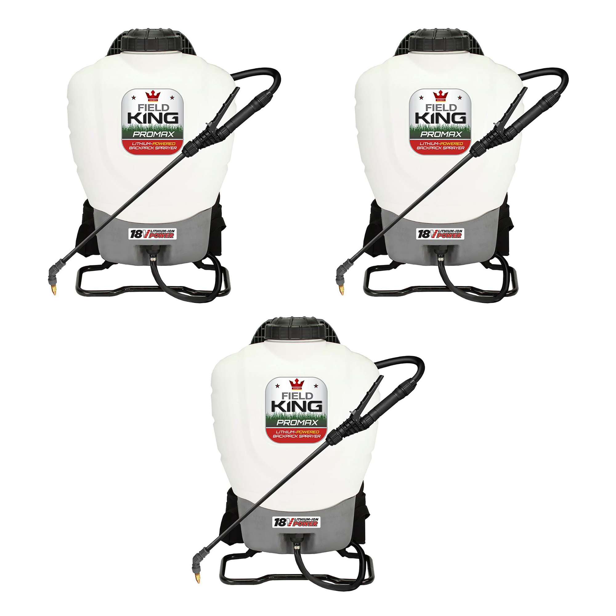 Field King 190515 Rechargeable Battery Powered Backpack Weed Sprayer (3
