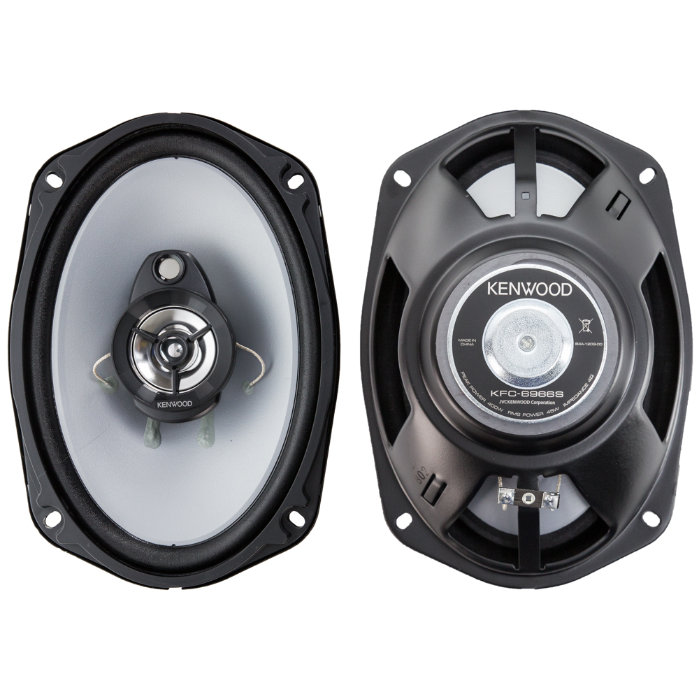 Kenwood 6&quot; x 9&quot; 800W 3Way Car Audio Flush Mount Coaxial