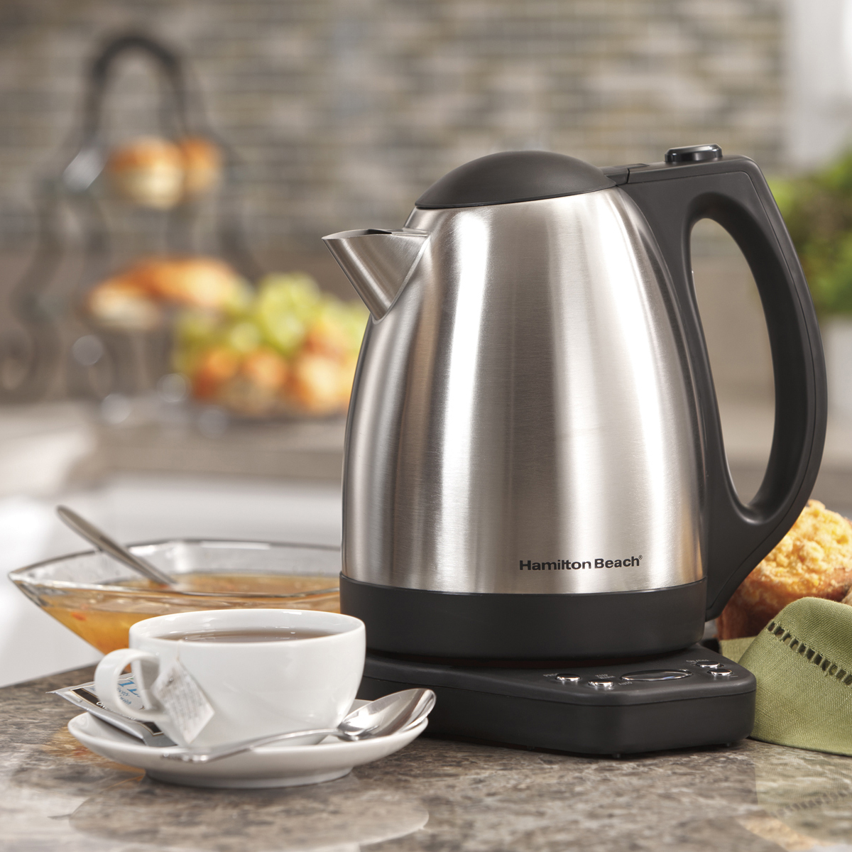 Hamilton Beach 1500W 1.7 L Variable Temperature Electric Kettle