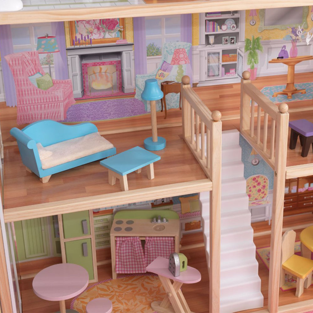 wooden dollhouse sets