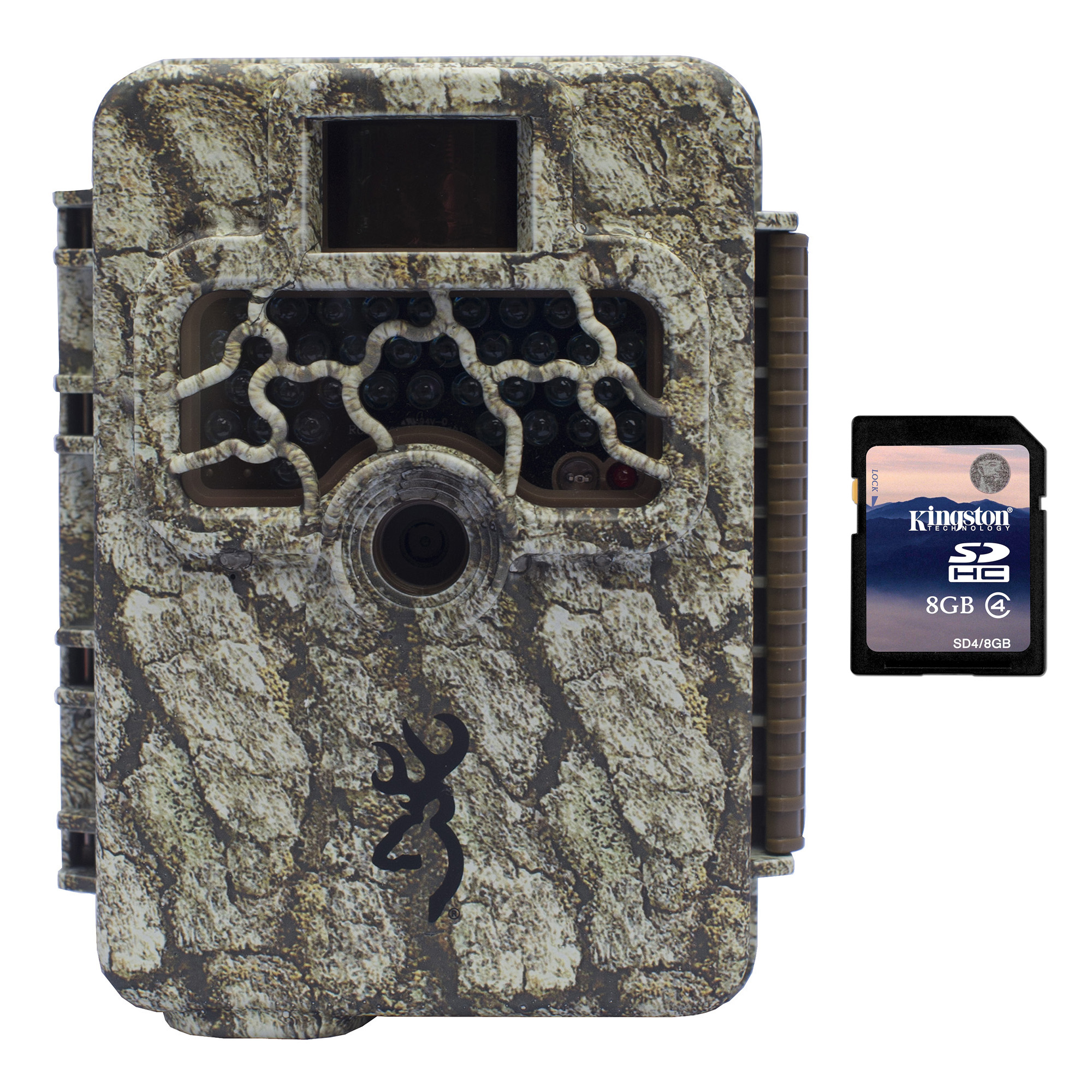 Browning Trail Cameras Command Ops 14MP HD Infrared Game Camera + 8GB