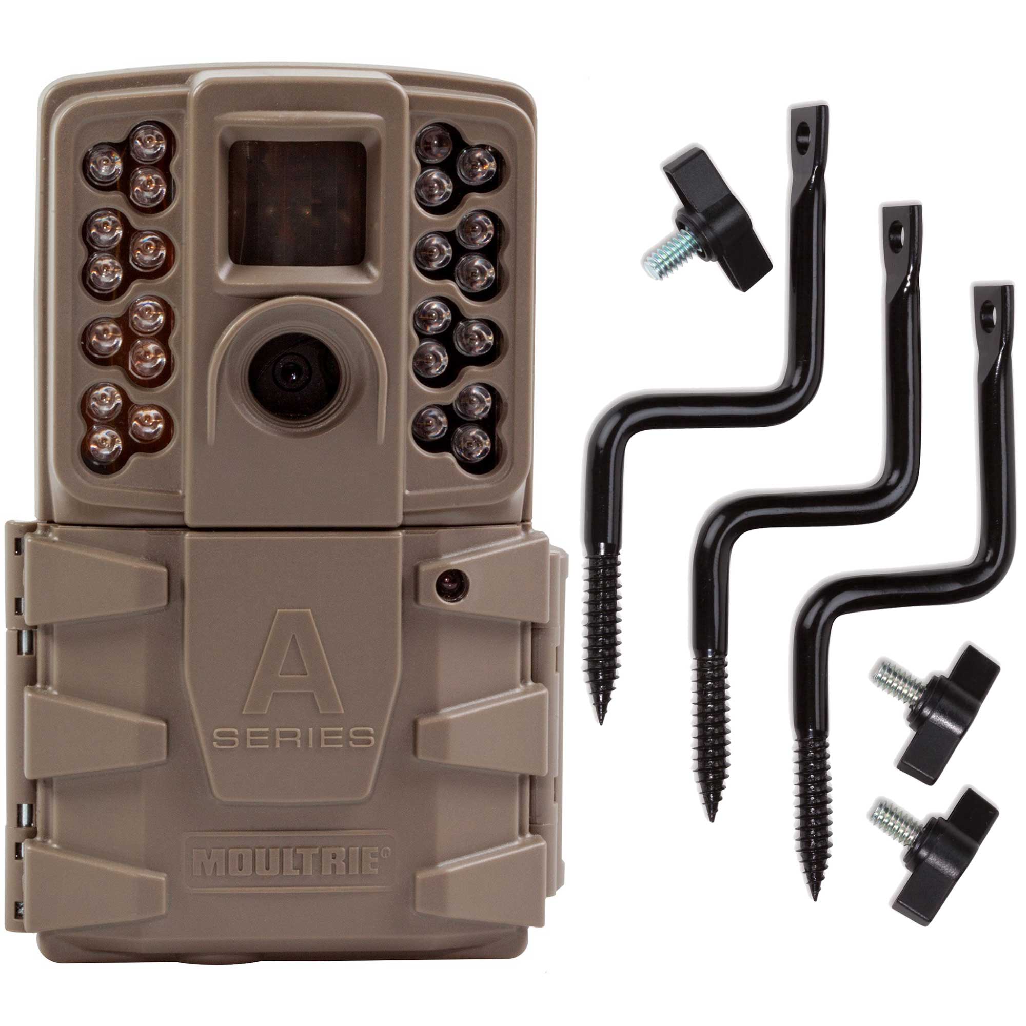 Moultrie A30 12MP 60' HD Video Low Glow Infrared Game Trail Camera