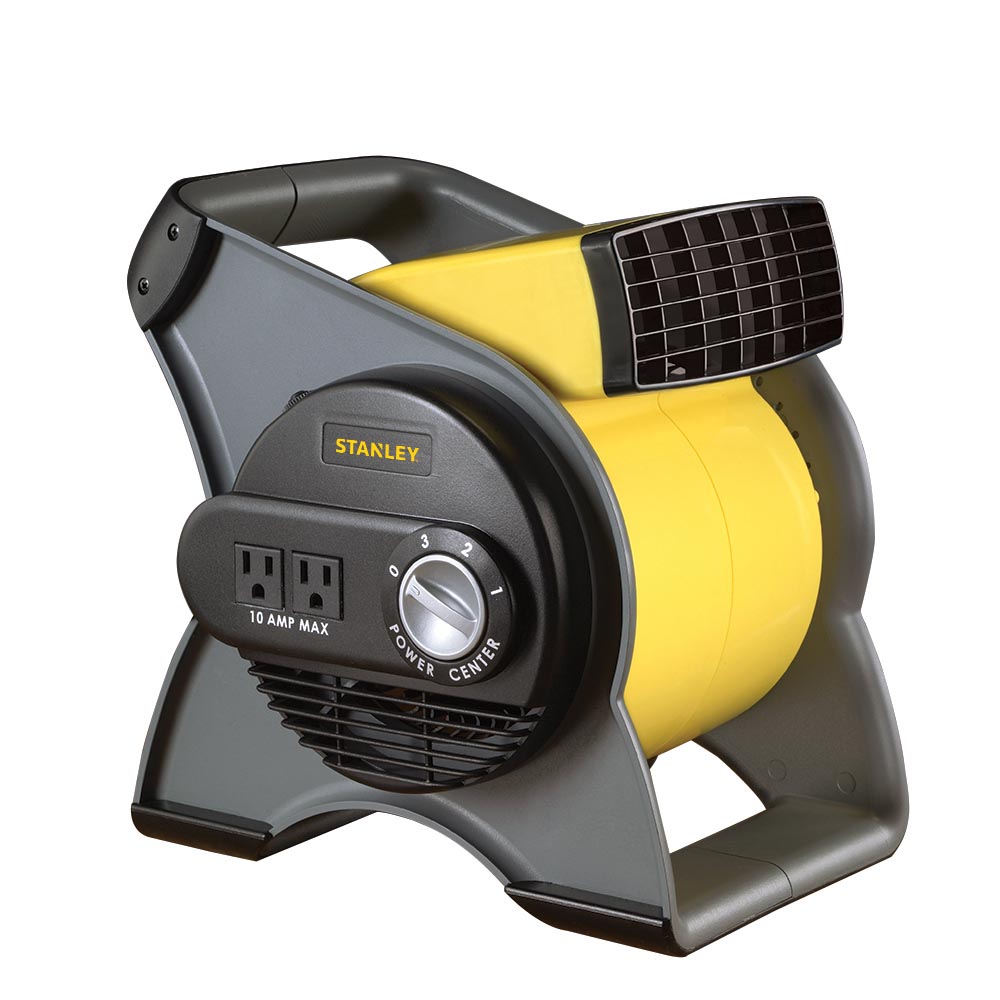 Stanley 3 Speed High Velocity Pivoting Durable Utility Blower Fan with