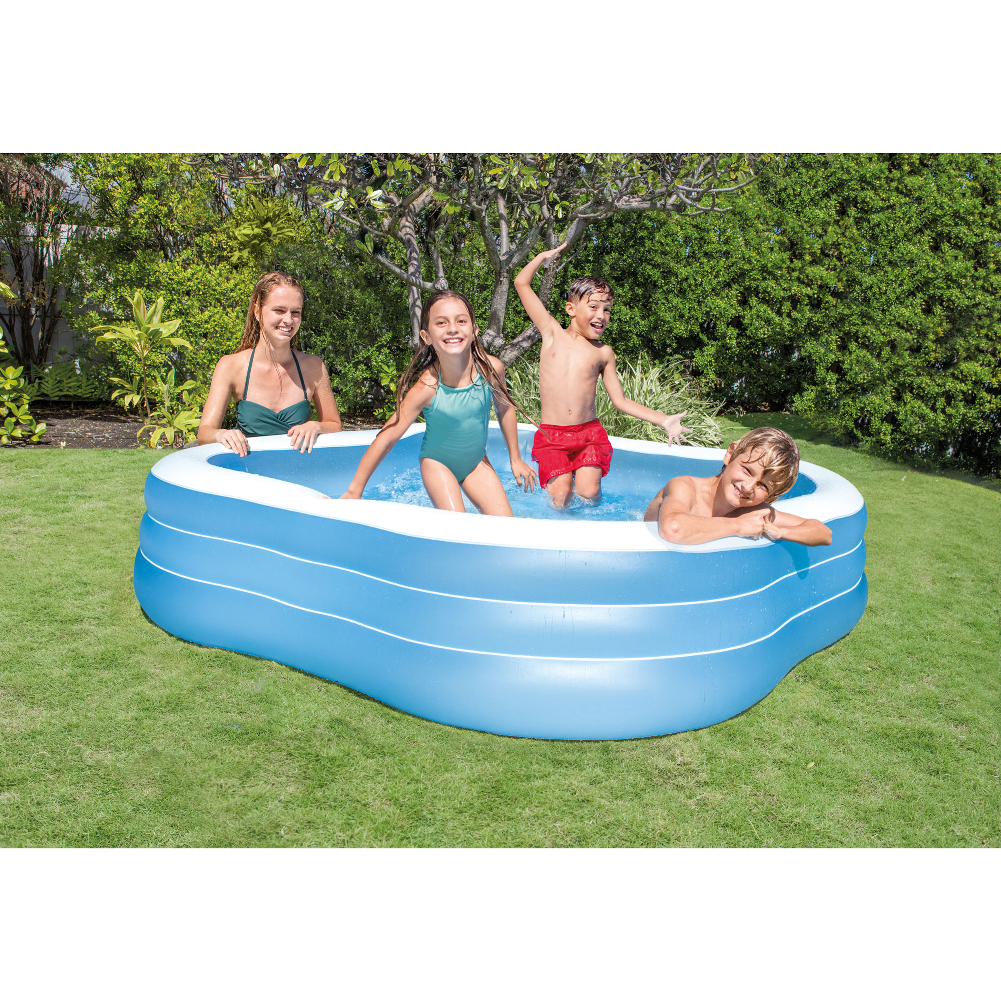 intex pool swim center family