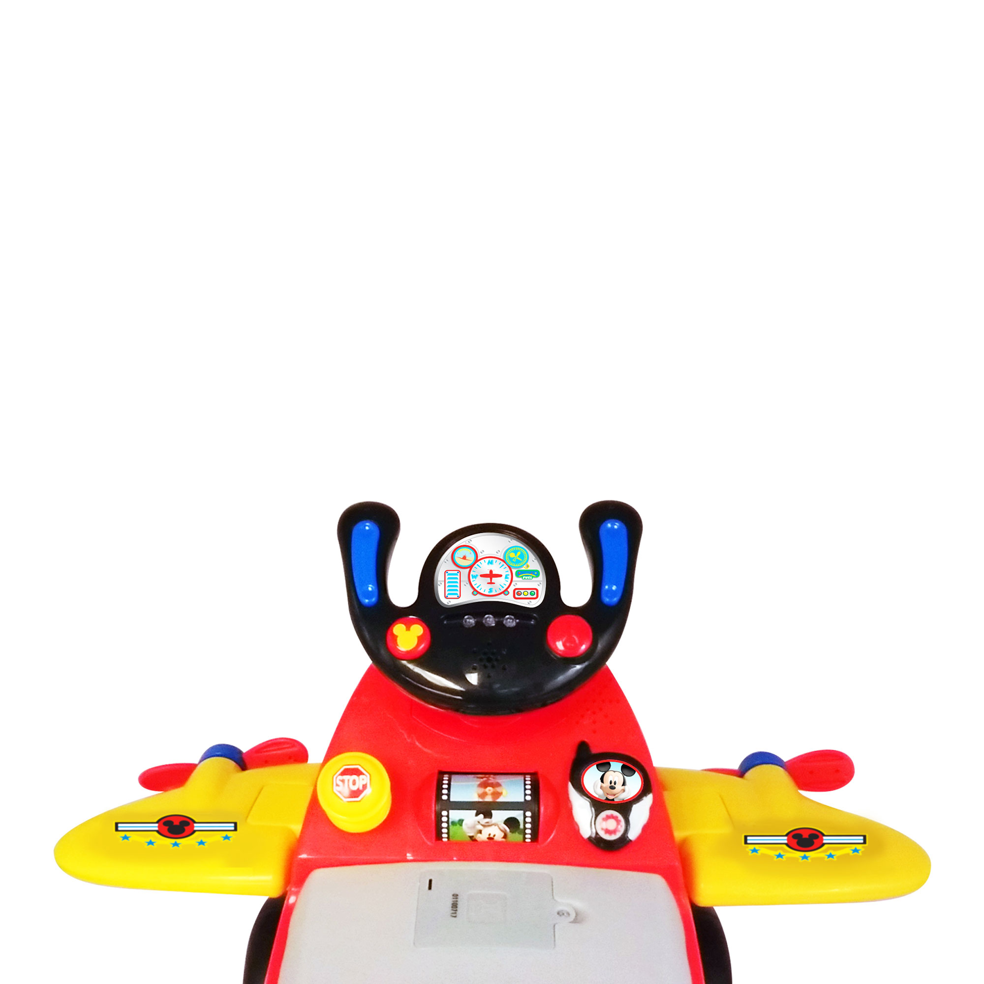 mickey mouse ride on aeroplane