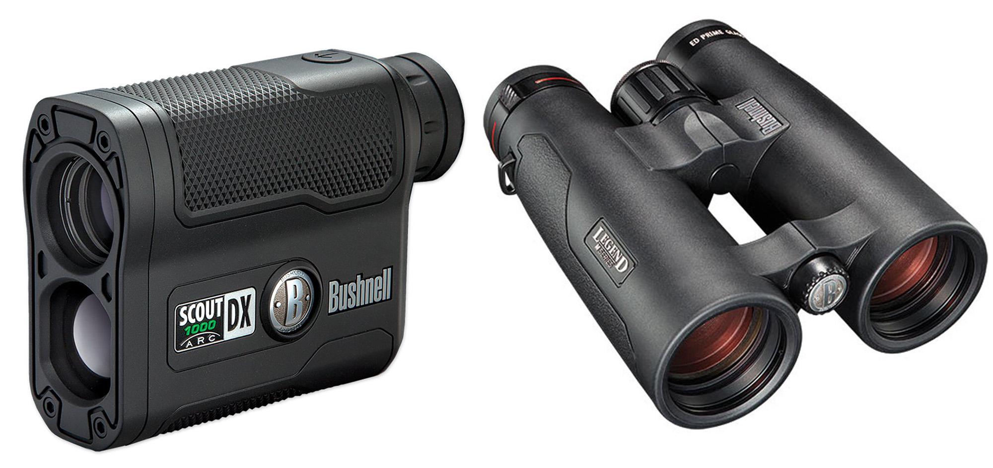 Bushnell Scout Laser Rangefinder & Hunting Binoculars w/ Water
