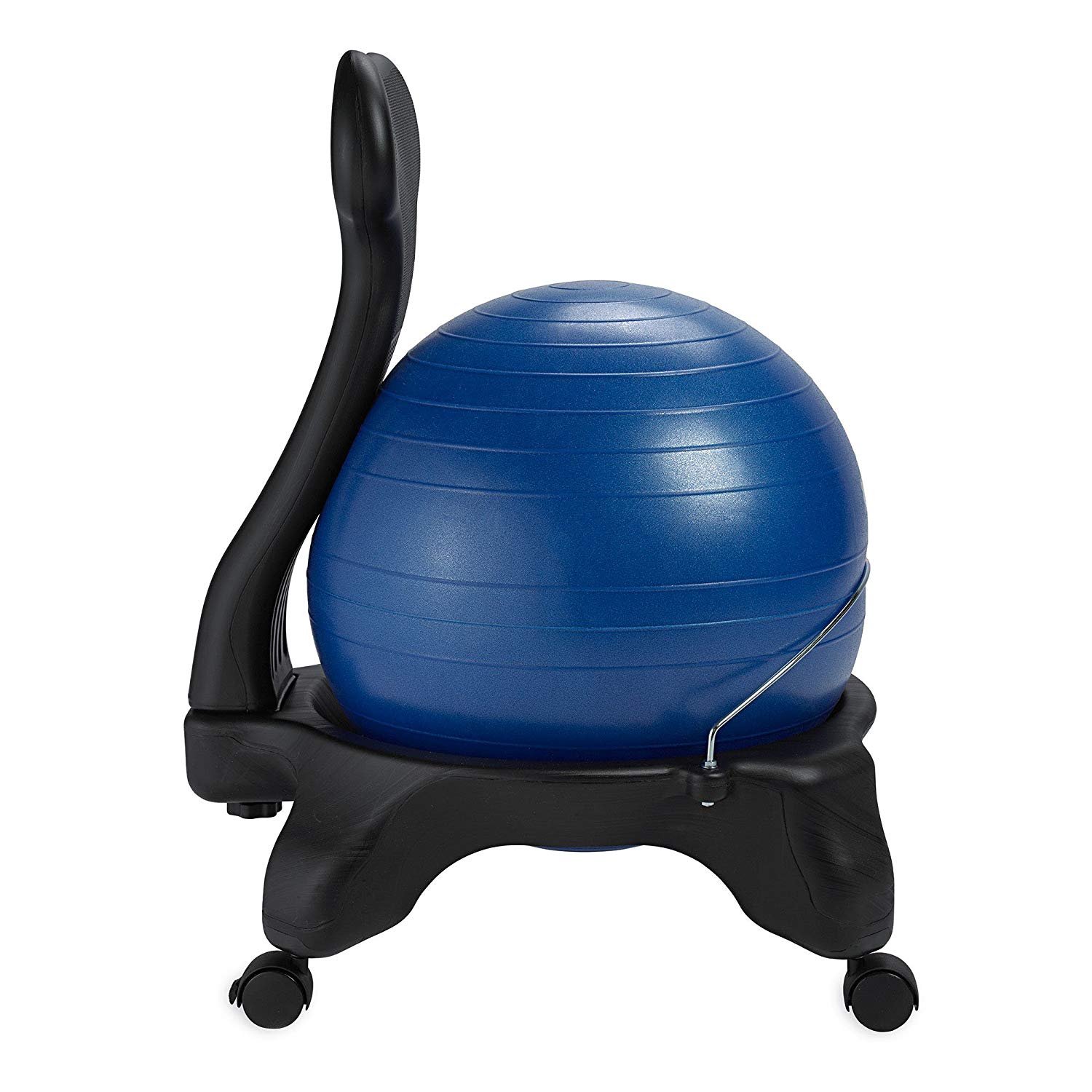 Gaiam Classic Gym Yoga Exercise Fitness Balance Ball Office Desk Chair, Blue eBay