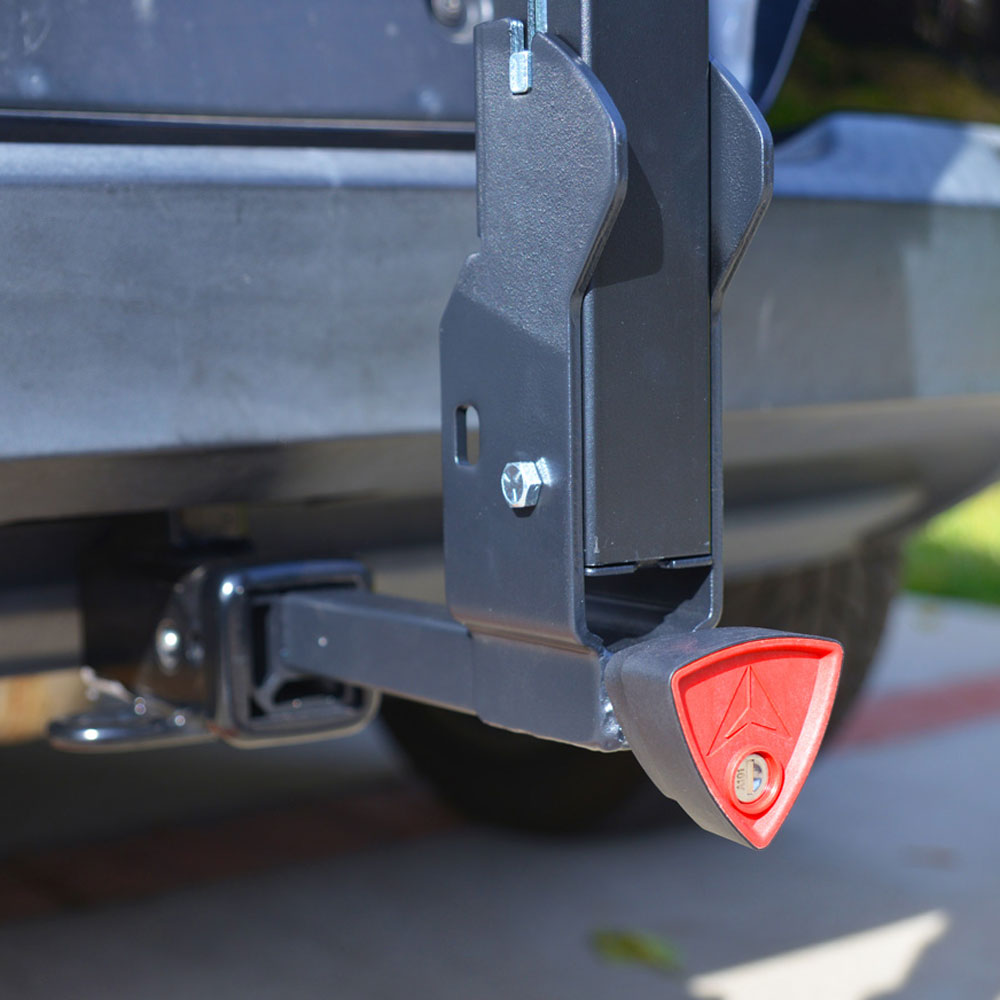 Allen Sports 1.252 Inch Receiver Lockable Hitch Deluxe 3 Bike Rack Car