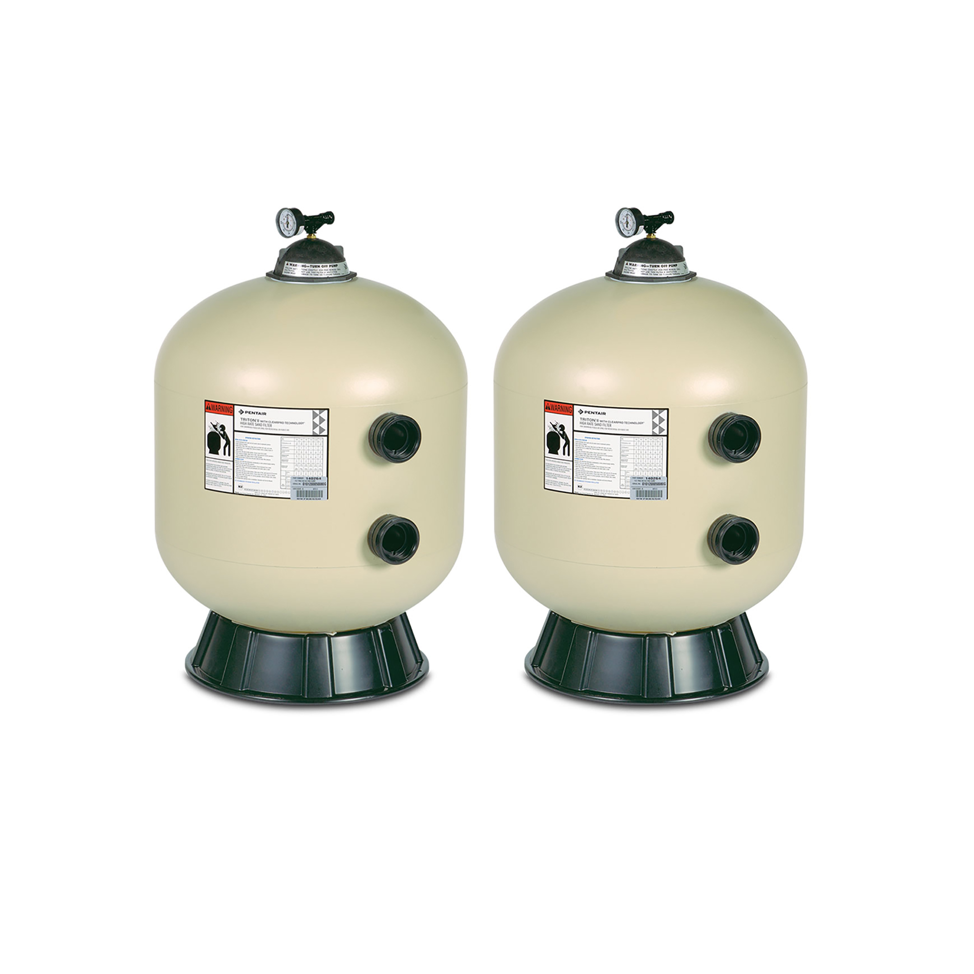 Pentair Triton II TR 60 Side Mount Swimming Pool Fiberglass Sand Filter